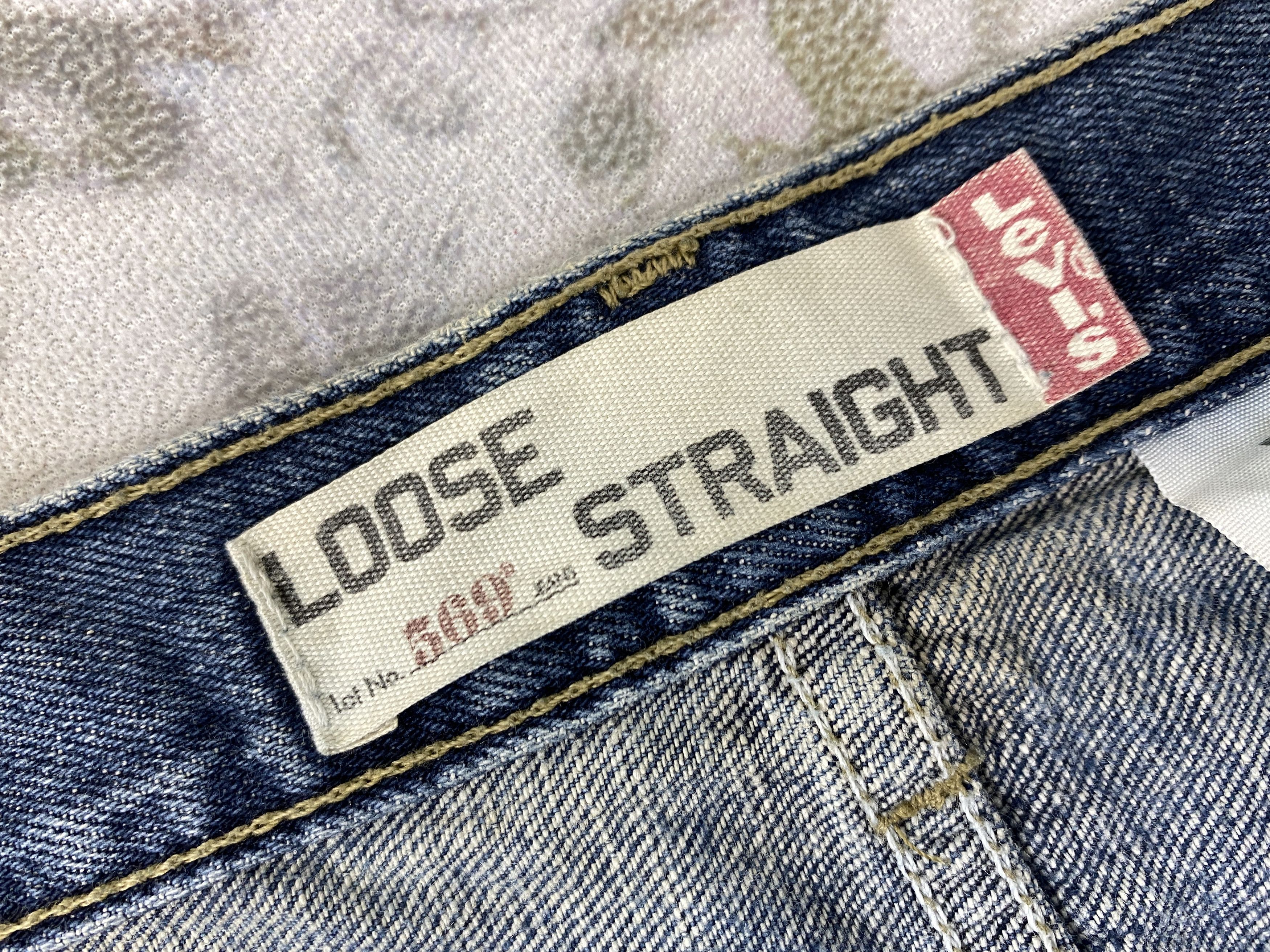Levi's Vintage Levi's 569 Loose Straight Denim 39 x 33.5 -JN705 Size US 39 - 12 Thumbnail