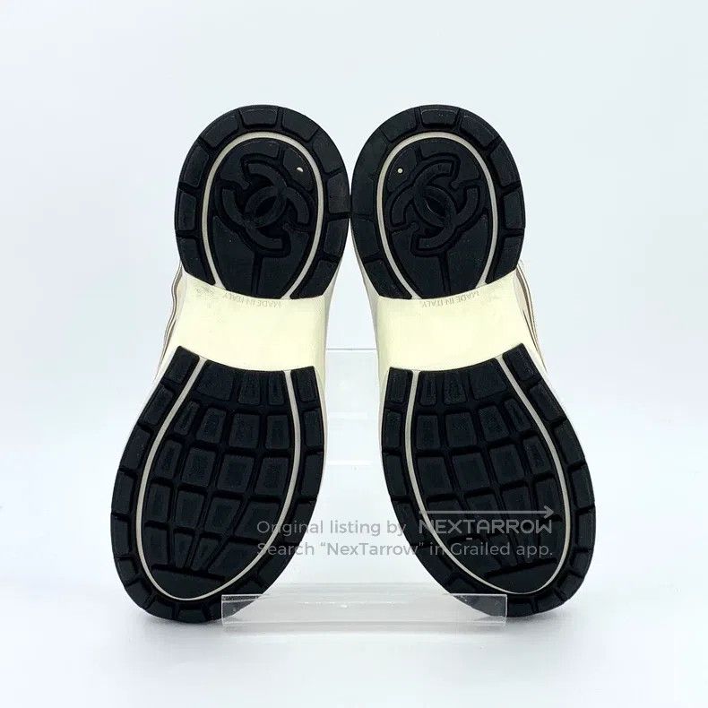 Chanel Chanel Golden Horn King Beige Double C Logo Casual Sneaker Size US 8.5 / IT 38.5 - 5 Thumbnail