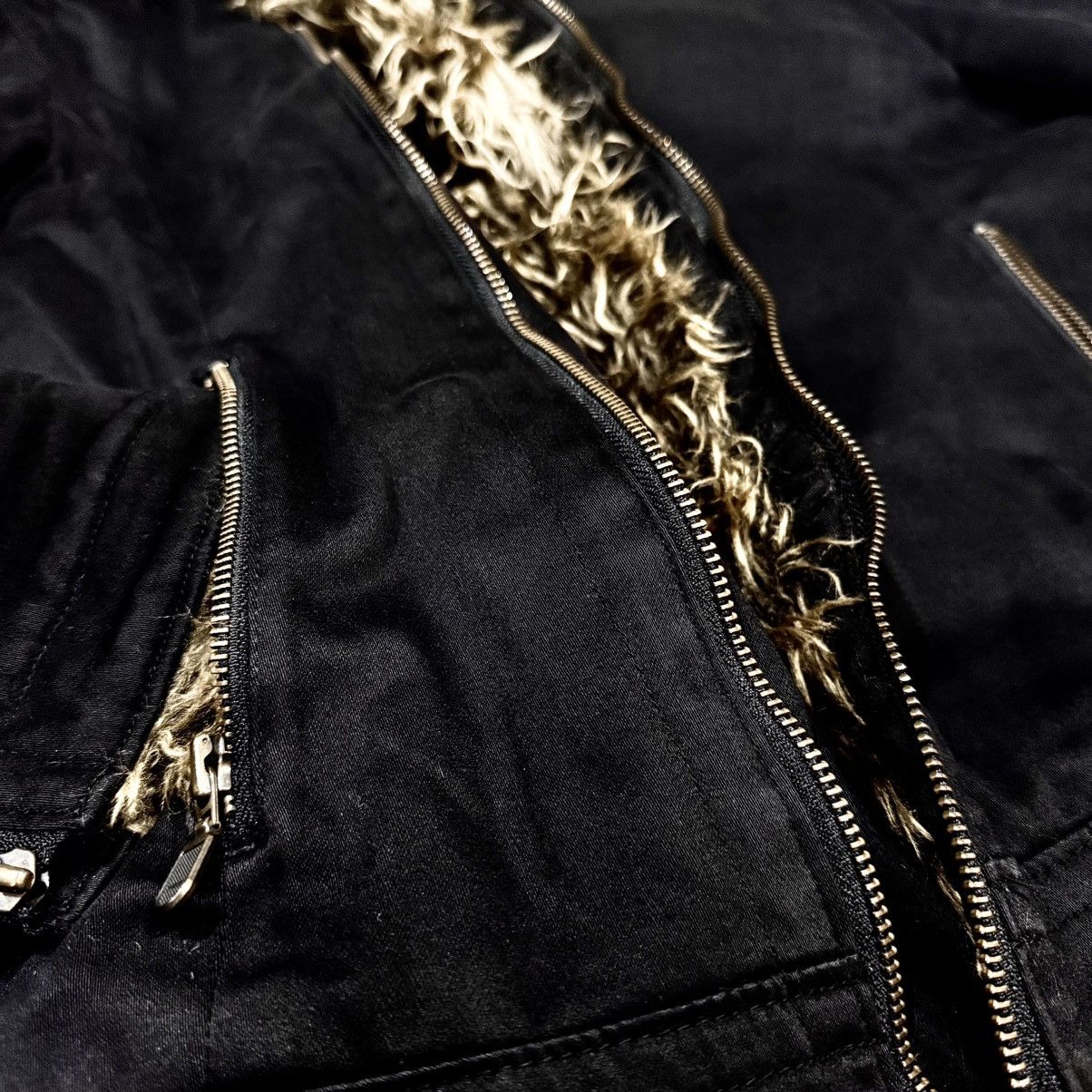 Japanese Brand × Le Grande Bleu (L.G.B.) × Tornado Mart Tornado Mart - Early 00s Double Rider Micro Suede Fur Jacket Size US M / EU 48-50 / 2 - 5 Thumbnail
