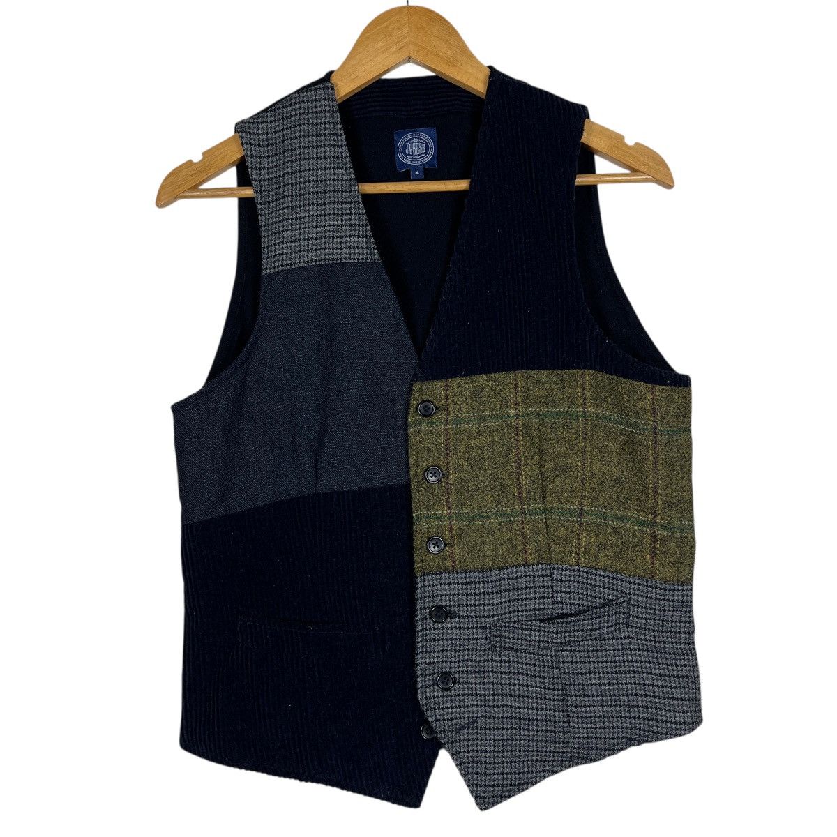 J. Press 🔥 J. Press Arthur Harrison Patchwork Vest Size US M / EU 48-50 / 2 - 2 Thumbnail