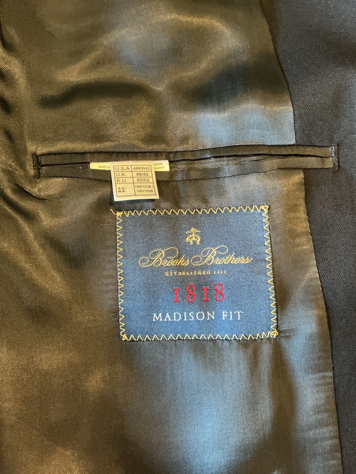 Brooks Brothers Brooks brothers mens suit Size 48R - 7 Thumbnail
