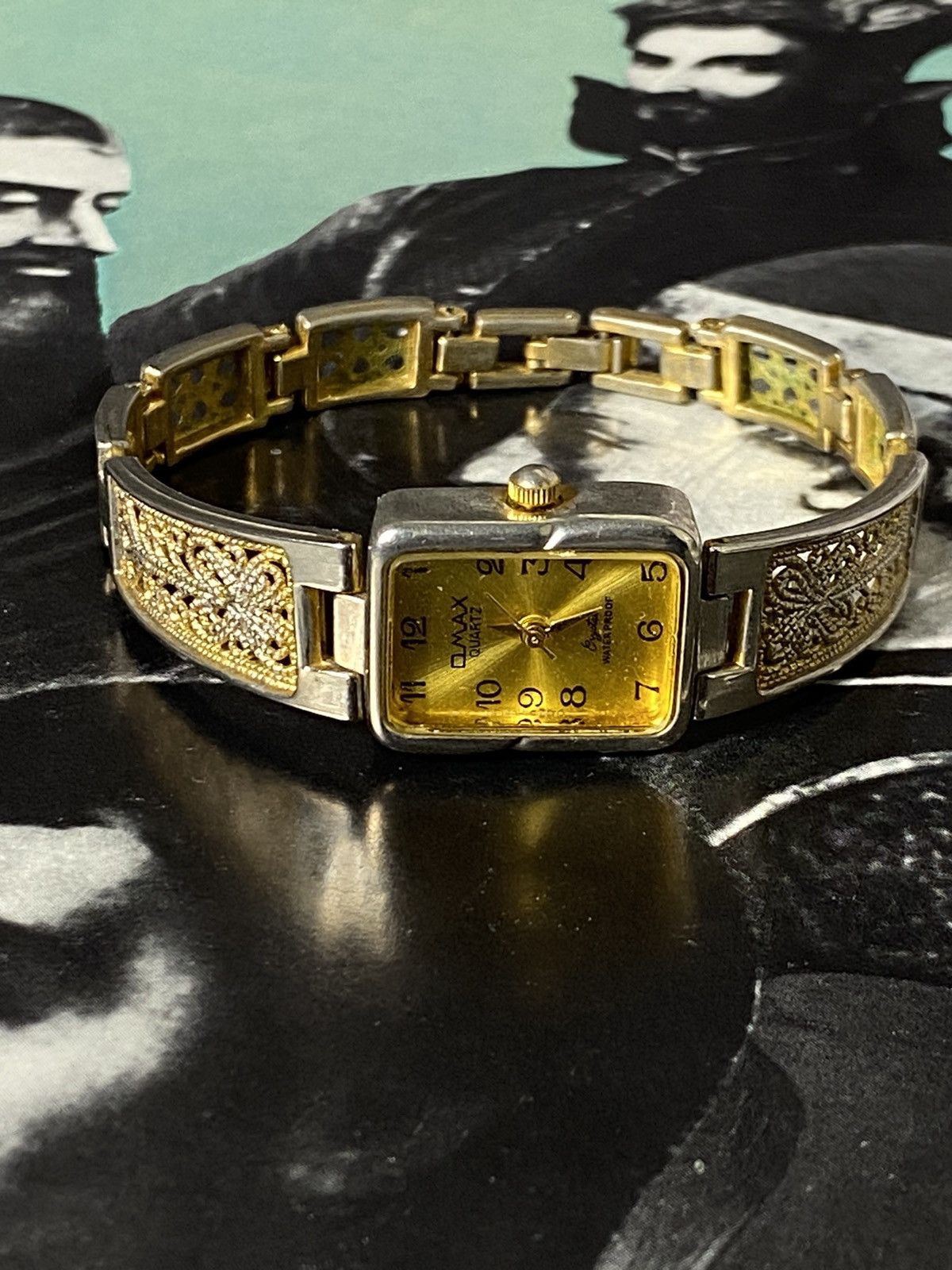 Japanese Brand × Jewelry × Vintage Retro Omax Watch with Filigree Bracelet Size ONE SIZE - 2 Thumbnail