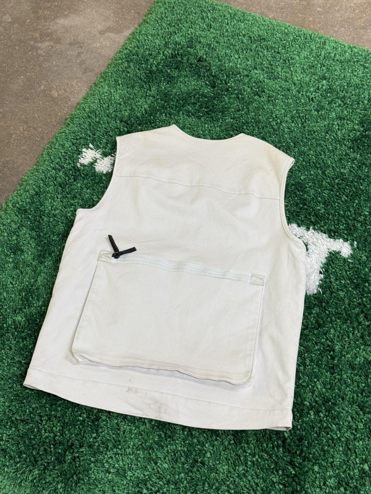 Nike Nike Lab White Utility Cargo Vest Sz. Small Size US S / EU 44-46 / 1 - 4 Thumbnail