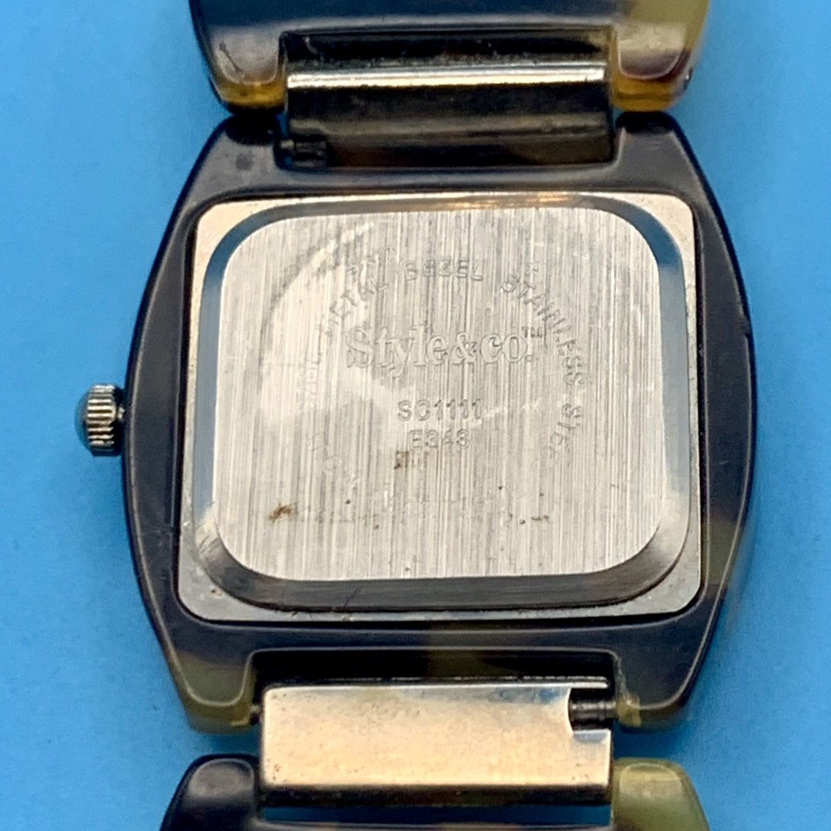 Style & Co STYLE & CO. SC1111 Women’s Fashion Wristwatch Works New Batt Size ONE SIZE - 18 Thumbnail