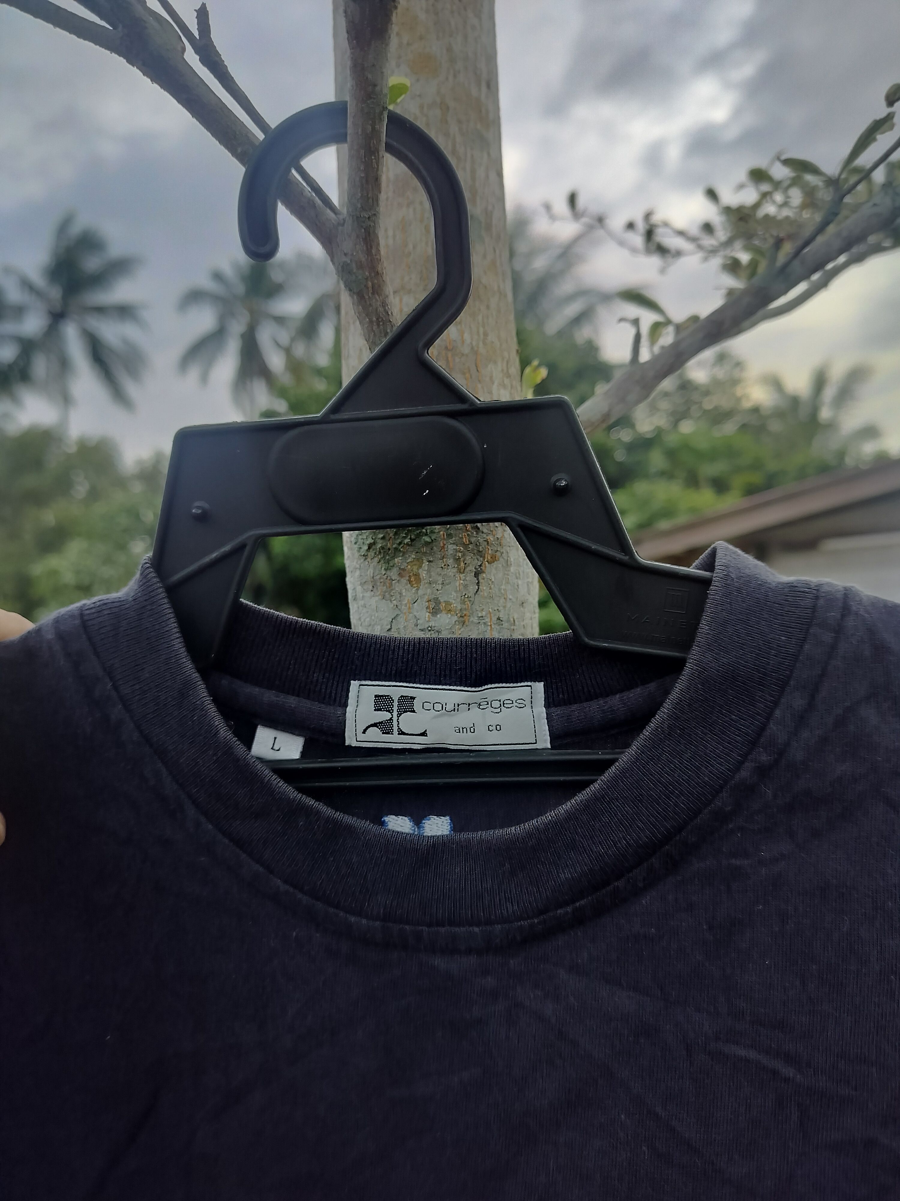 Andre Courreges Courreges Paris tee Size US L / EU 52-54 / 3 - 2 Thumbnail
