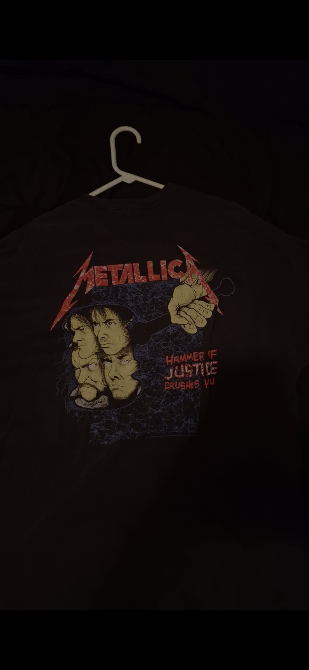 Vintage Vintage Metallica t-shirt Size US XL / EU 56 / 4 - 2 Thumbnail