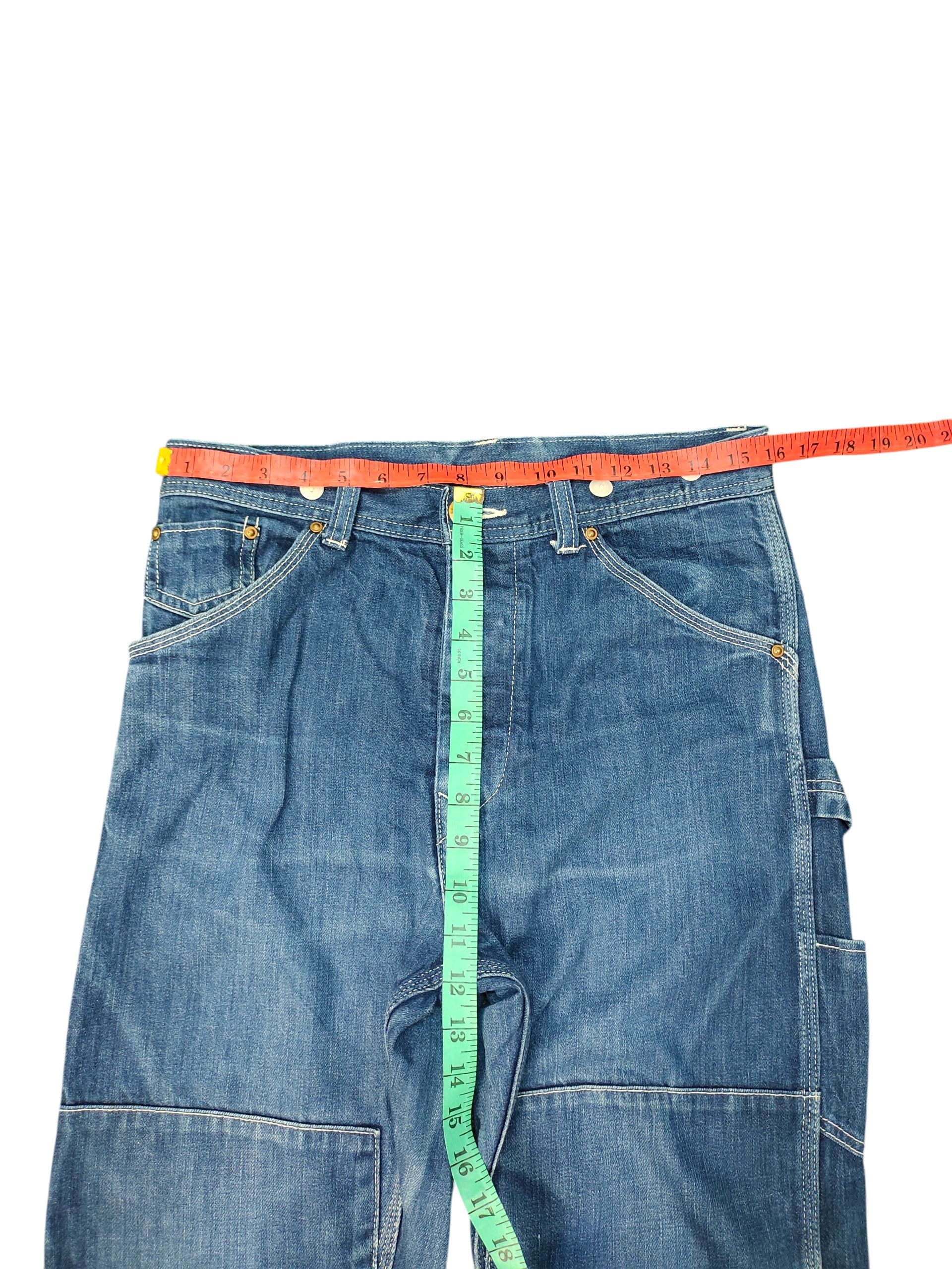 Hysteric Glamour × Undercover Rna Japan Double Knee Carpenter Denim Pants Orslow Style Size US 30 / EU 46 - 14 Thumbnail