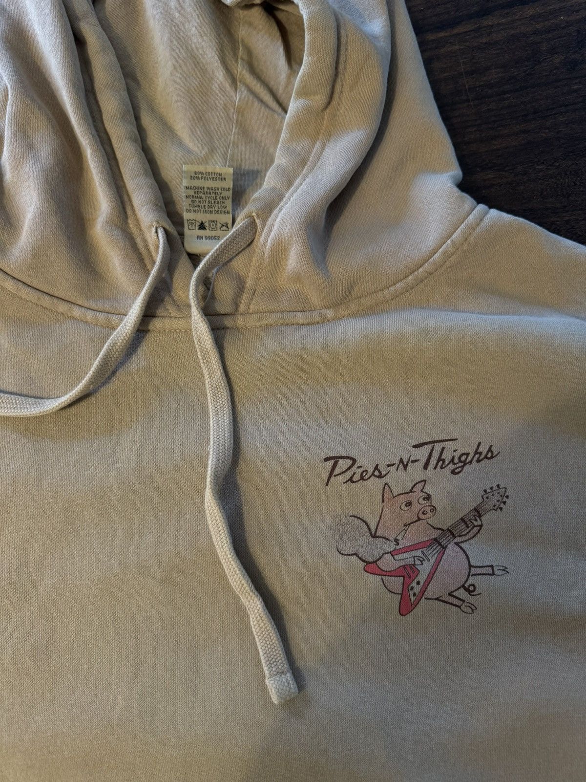 Vintage Pies N’ Thighs Brooklyn NYC hoodie Size US M / EU 48-50 / 2 - 2 Thumbnail