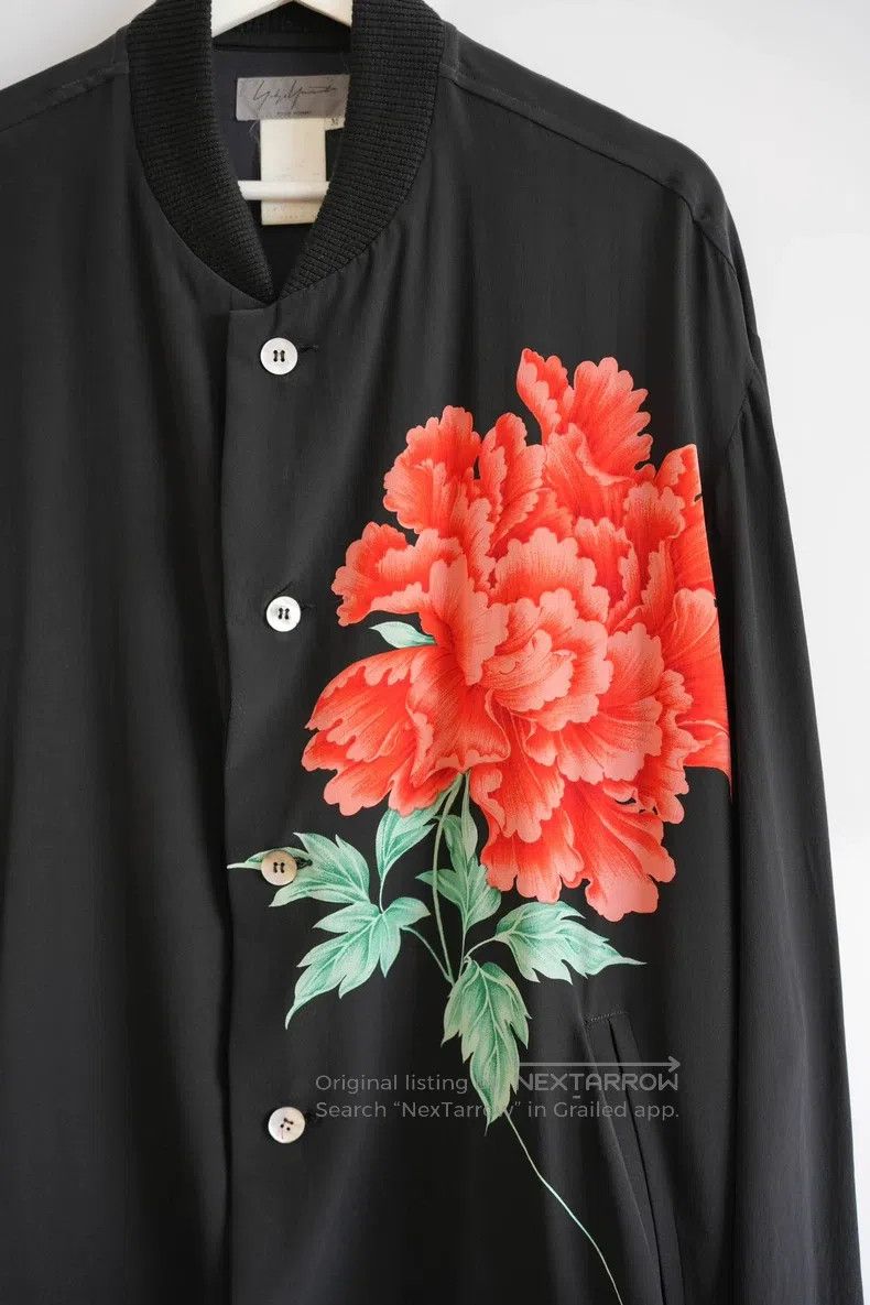 Yohji Yamamoto YOHJI YAMAMOTO Flower and Youth peony silk jacket Size US M / EU 48-50 / 2 - 3 Thumbnail