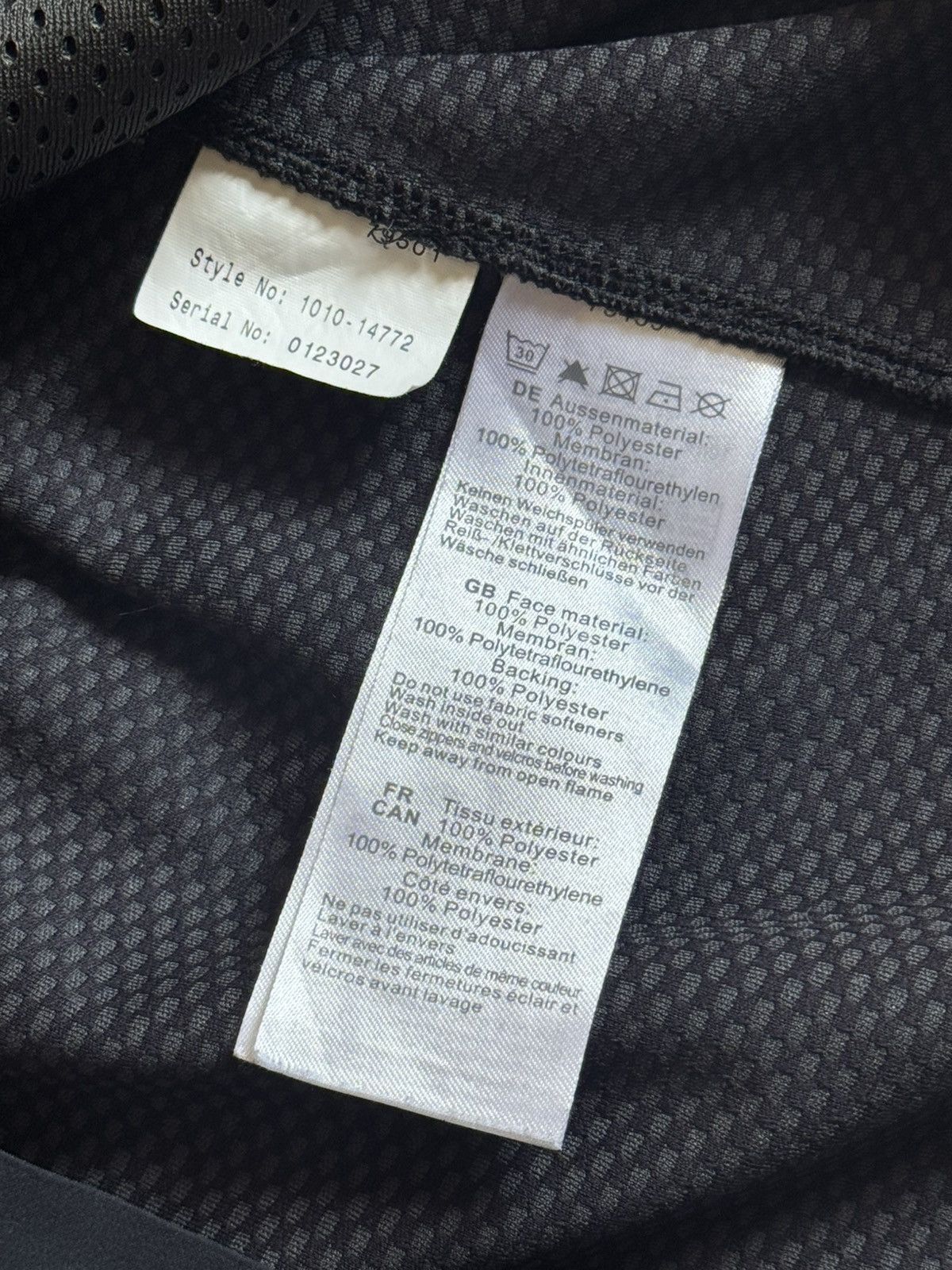 Mammut Mammut L outdoor zip Softshell vest jacket windstopper Size US L / EU 52-54 / 3 - 5 Thumbnail