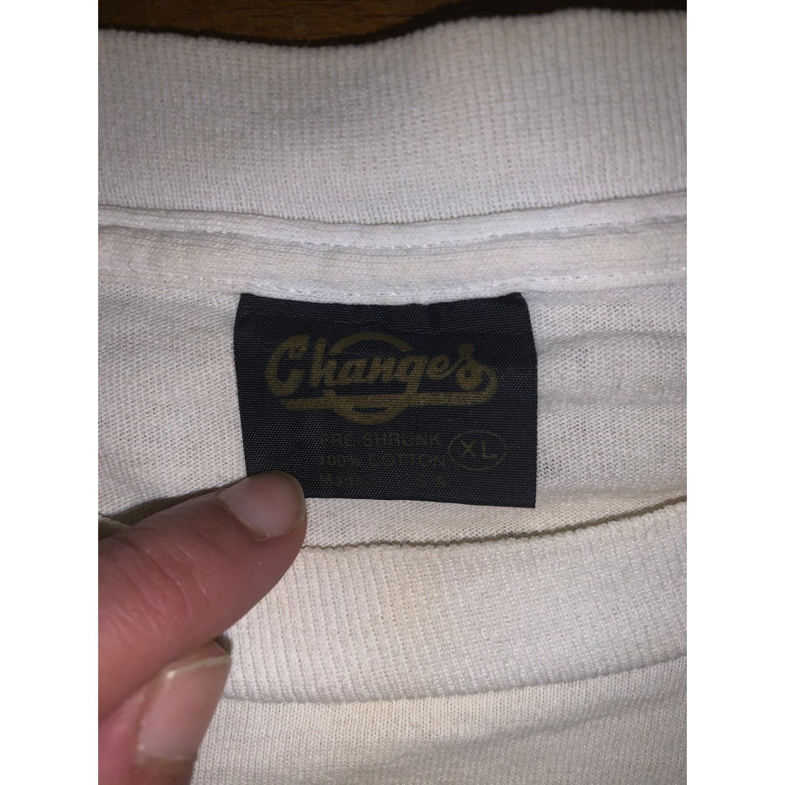 Other × Vintage Flintstones Bamm-Bamm Pebbles Tee Single Stitch AOP XL White Size US XL / EU 56 / 4 - 9 Thumbnail