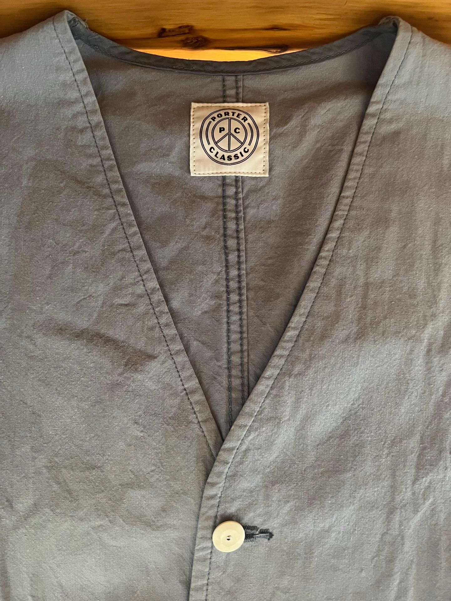 Porter Porter Classic Muted Blue Vest M Like New Size US M / EU 48-50 / 2 - 9 Thumbnail