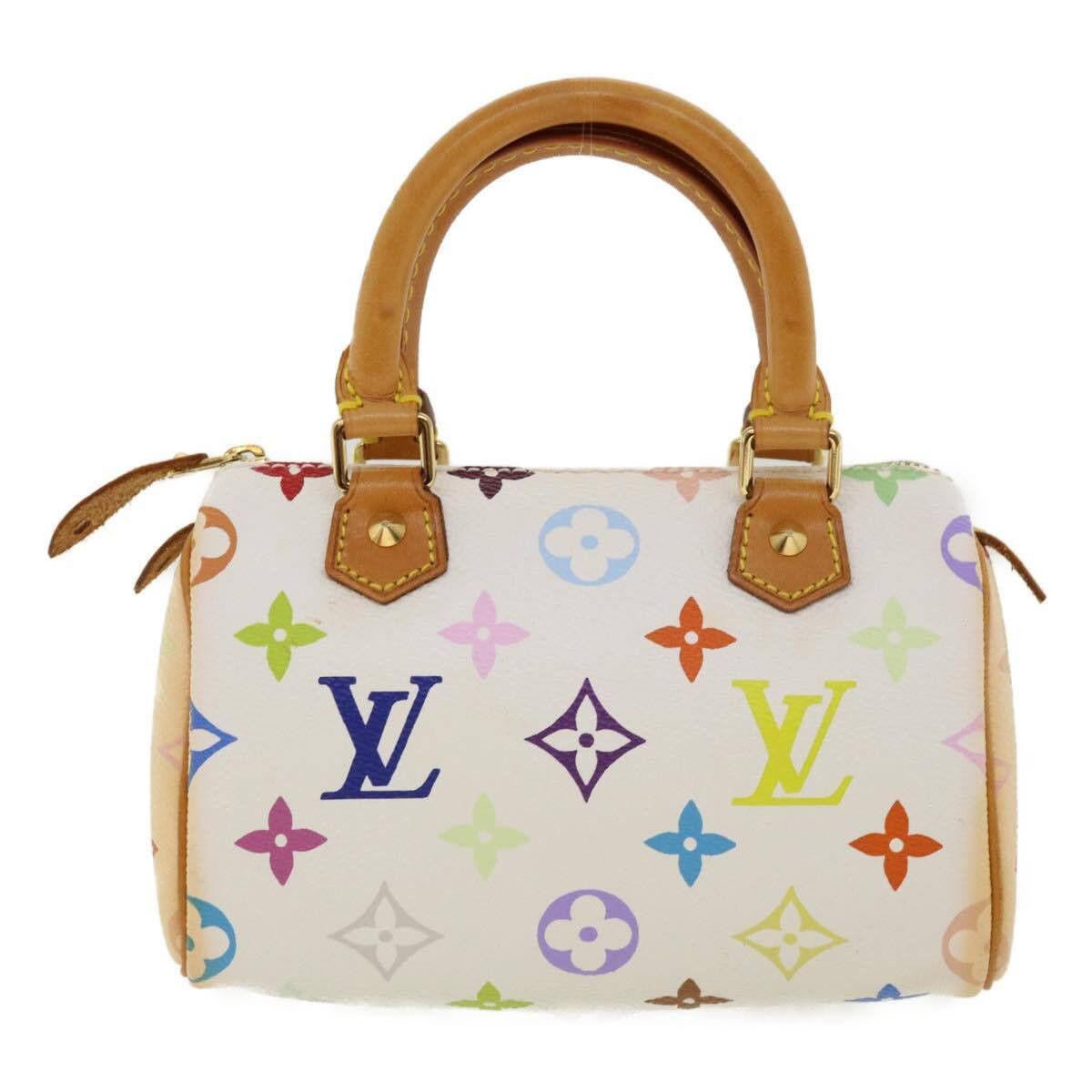 Louis Vuitton Louis Vuitton Speedy Mini HL Handbag Monogram Multicolor Size ONE SIZE - 1 Thumbnail