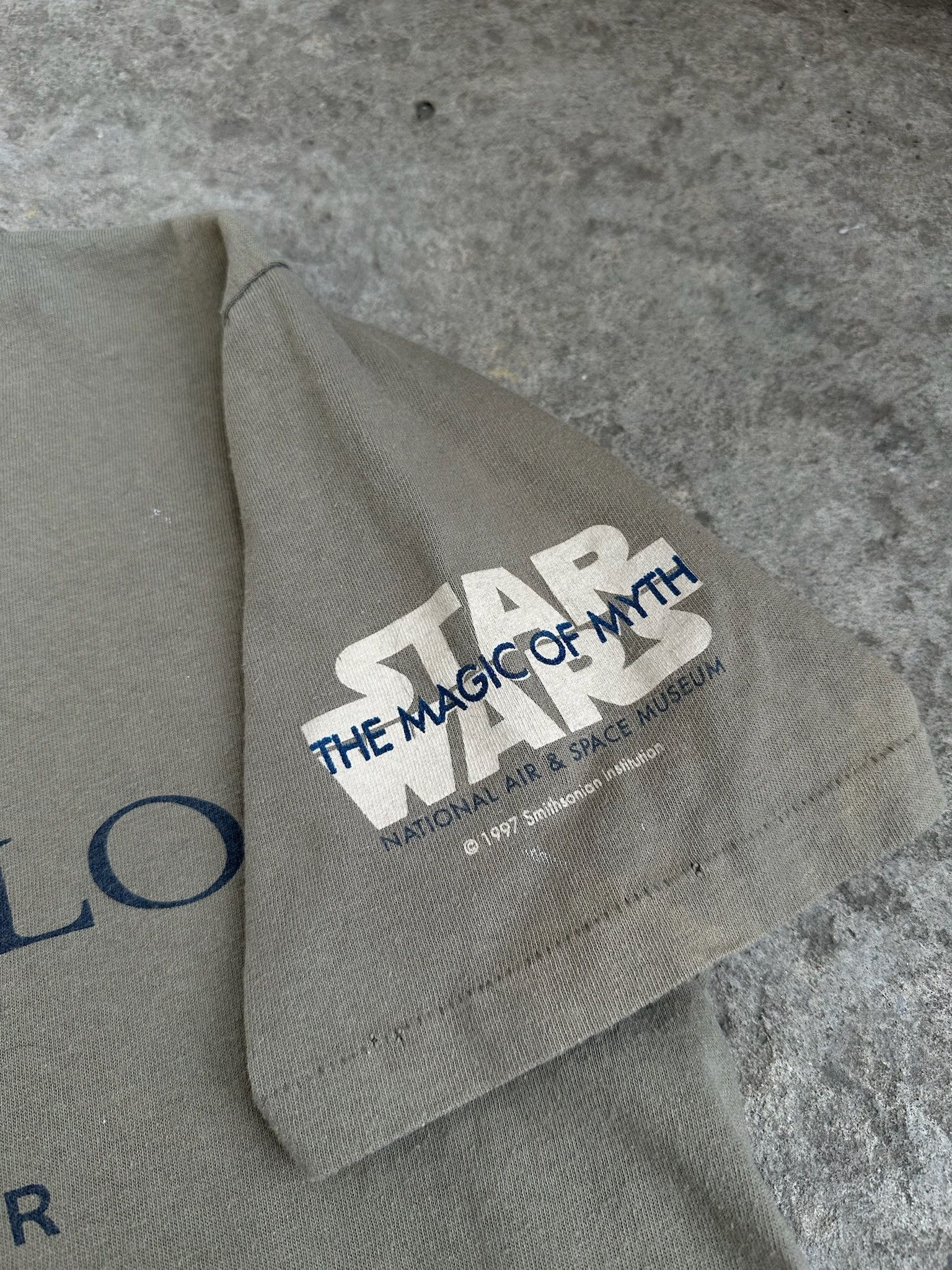 Star Wars × Vintage Vintage 1997 Star Wars Han Solo T Shirt like Joda Size US S / EU 44-46 / 1 - 7 Thumbnail