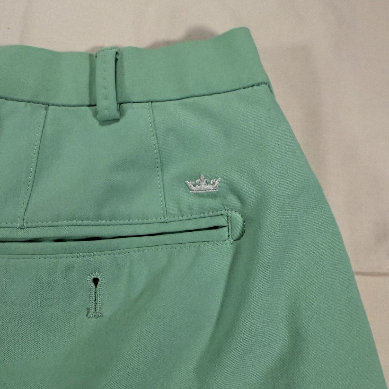 Peter Millar Peter Millar Summer Comfort Mens Size 36 Wicking Teal Shorts Size US 36 / EU 52 - 9 Thumbnail
