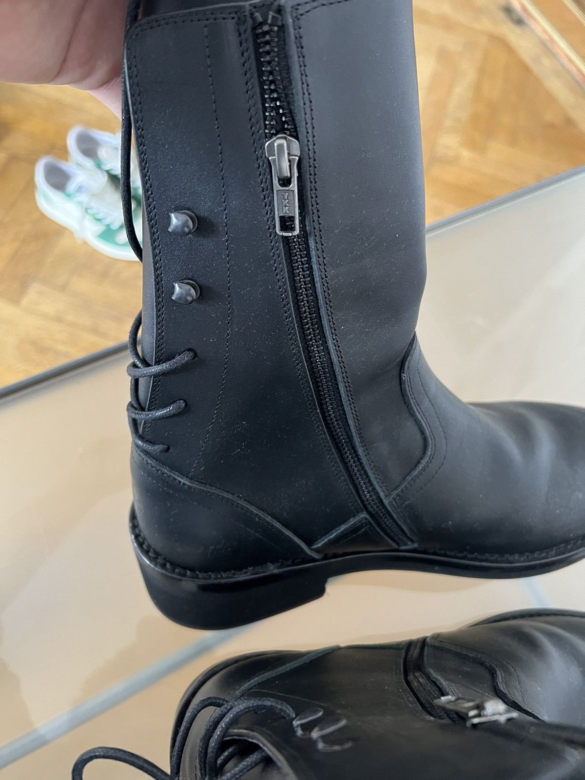 Ann Demeulemeester ann demeulemeester vitello lk. boots Size US 9 / EU 42 - 6 Thumbnail