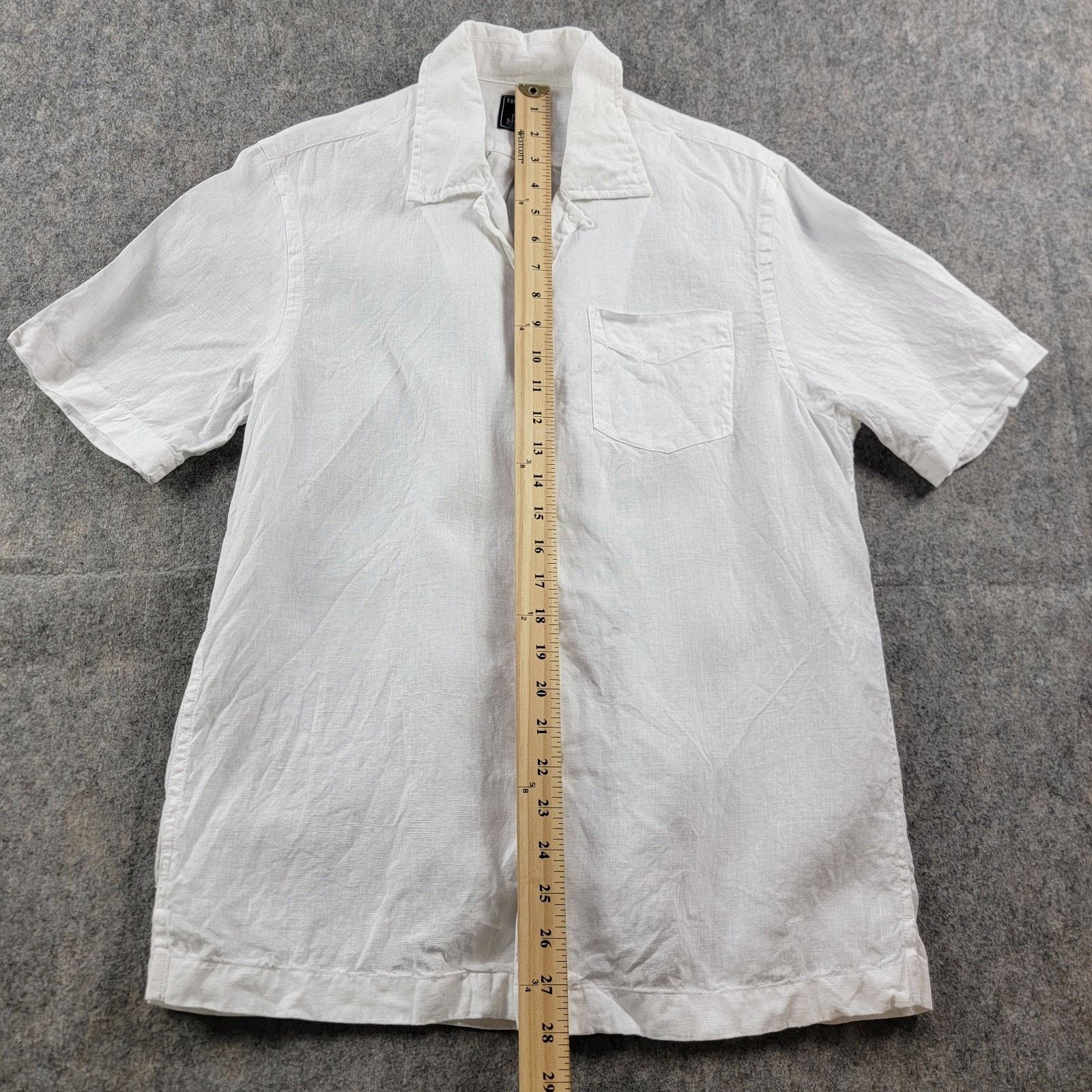 Todd Snyder Todd Snyder Baird McNutt Sea Soft Linen Shirt Short Sleeve Size US S / EU 44-46 / 1 - 4 Thumbnail