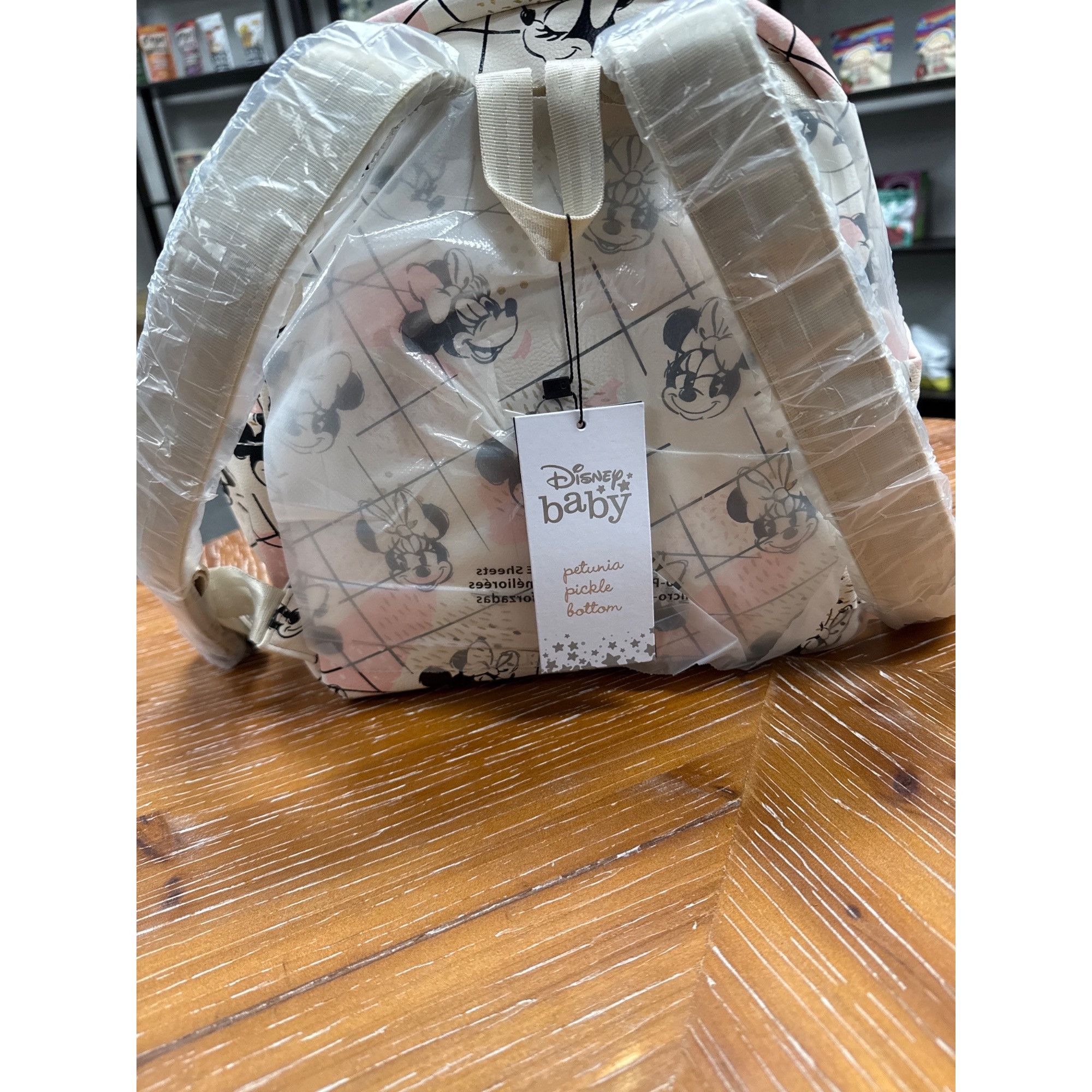 Other Shimmery Minnie Mouse Mini Backpack By Petunia Pickle Bottom Size ONE SIZE - 13 Thumbnail