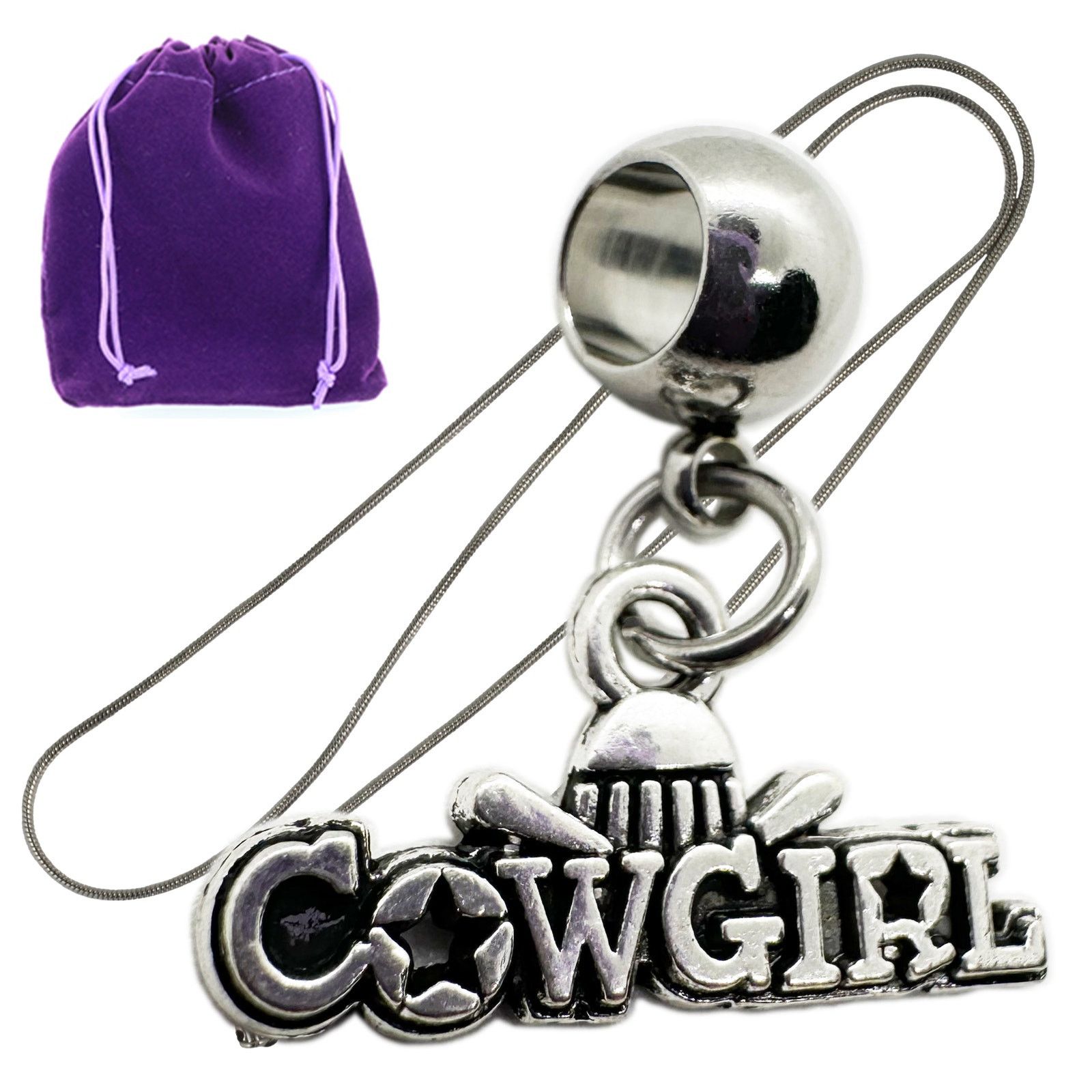 & Other Stories Cowgirl Necklace - Stainless Steel Chain Size ONE SIZE - 1 Thumbnail