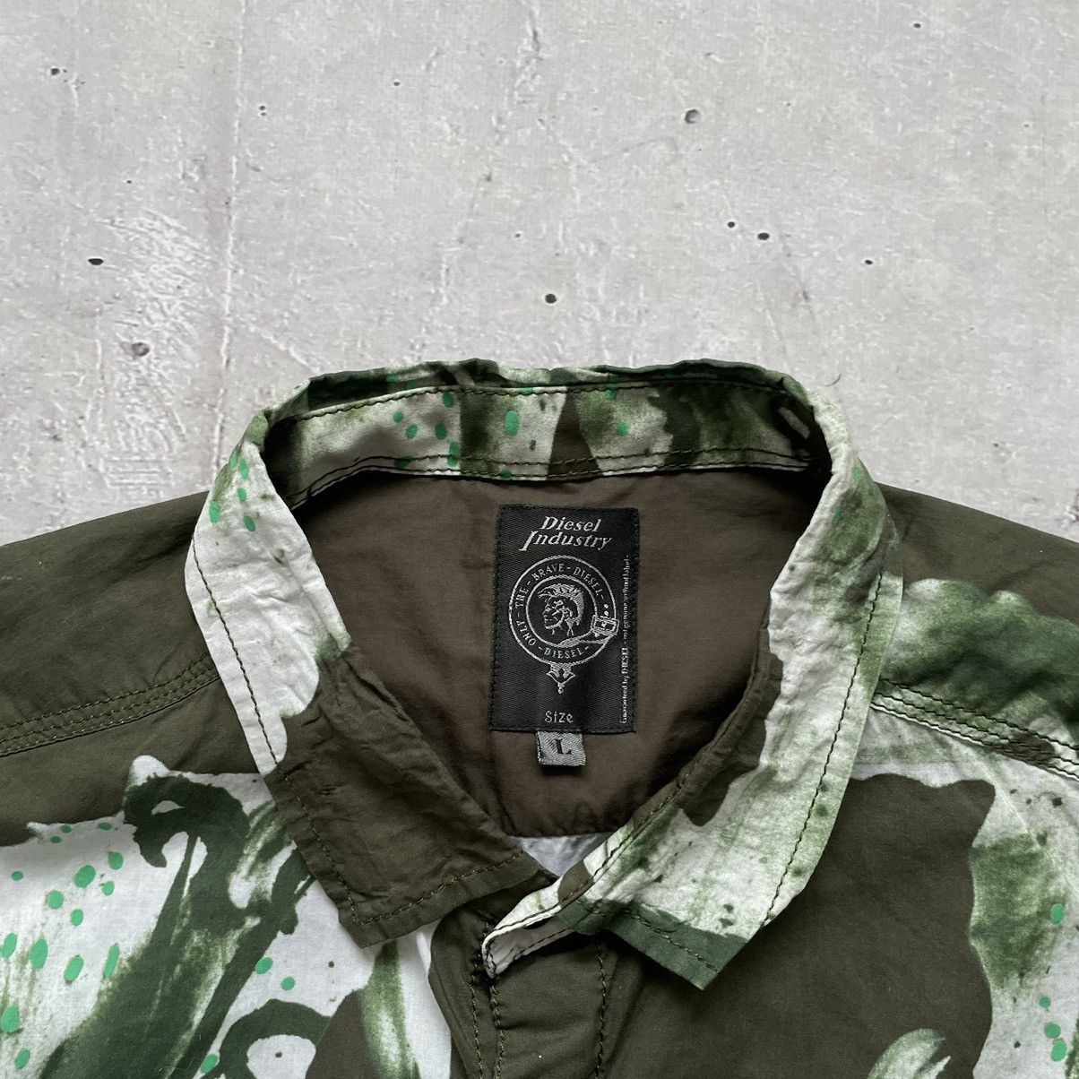 Diesel × Vintage Vintage diesel black label full print flowers y2k Size US L / EU 52-54 / 3 - 6 Thumbnail