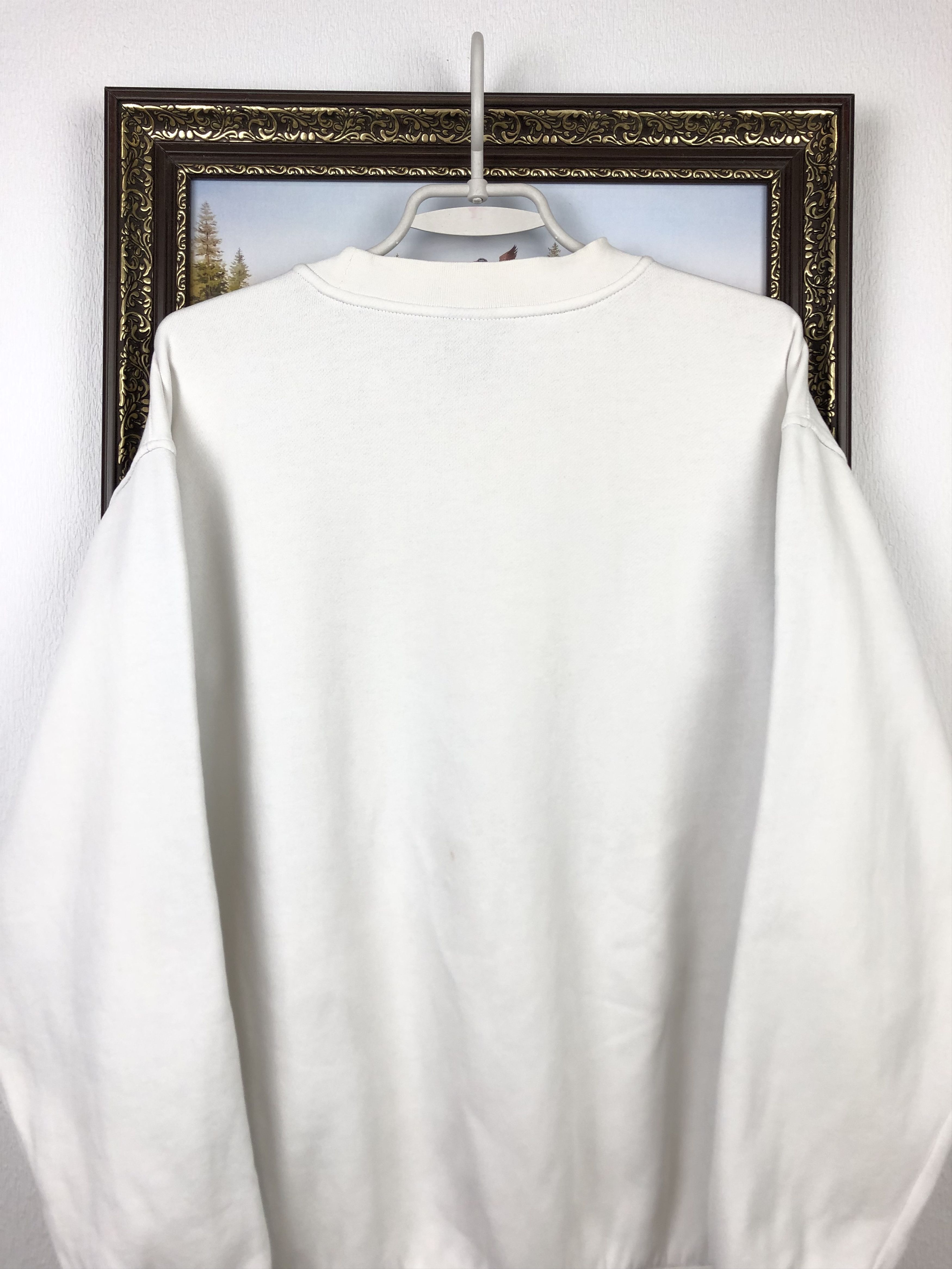 Nike Vintage 90's Nike Sweatshirt Big Logo Swoosh Crewneck Size US S / EU 44-46 / 1 - 12 Thumbnail