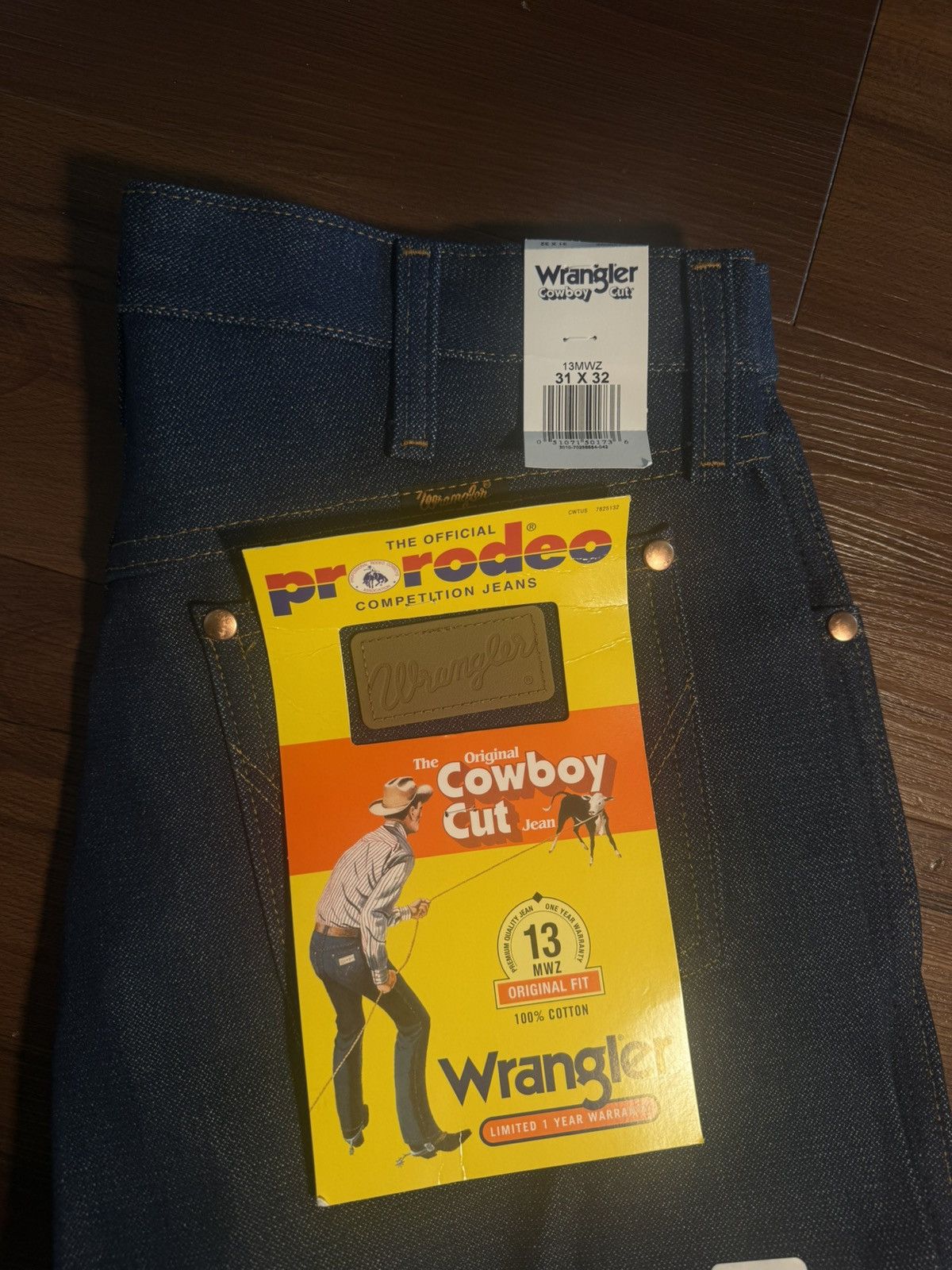 Wrangler Wrangler Cowboy Cut Jeans, Men’s 31x32 vtg vintage western Size US 31 - 4 Thumbnail