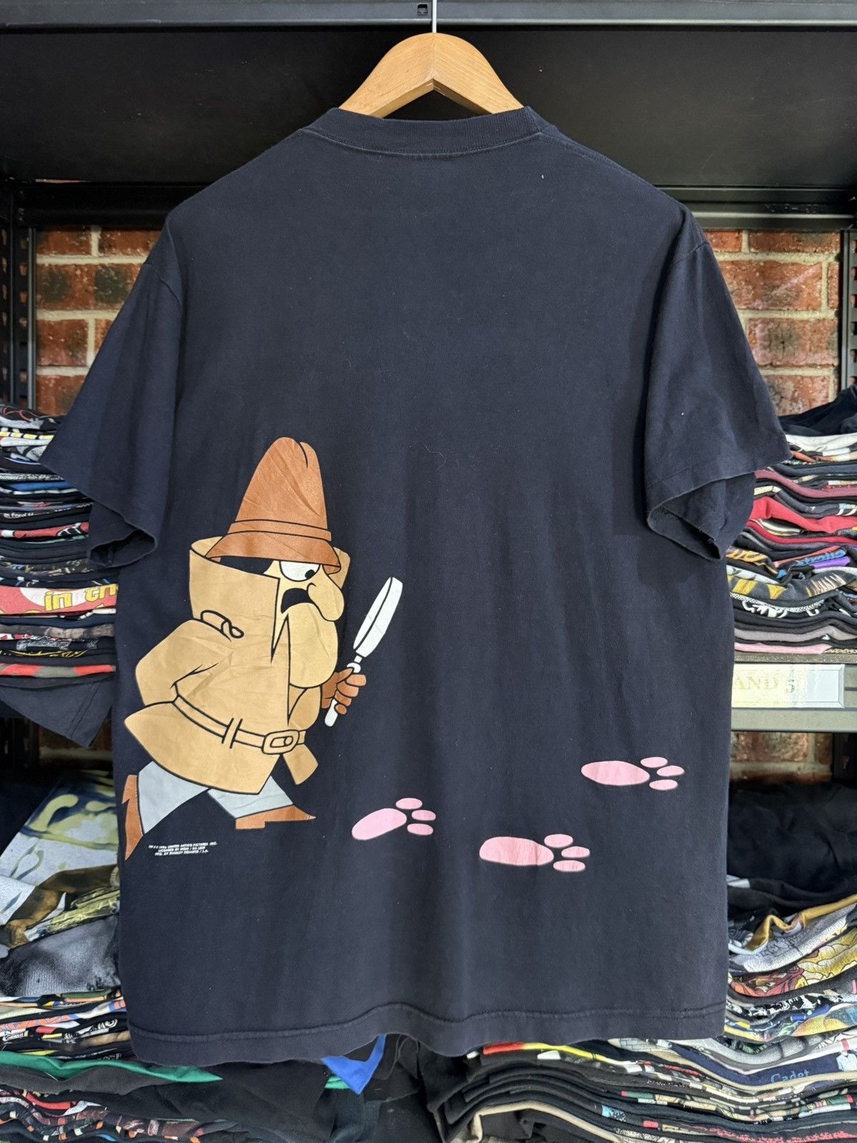 Cartoon Network Vintage 90s Stanley Desantis United Artists Pictures Faded T Size US L / EU 52-54 / 3 - 2 Thumbnail