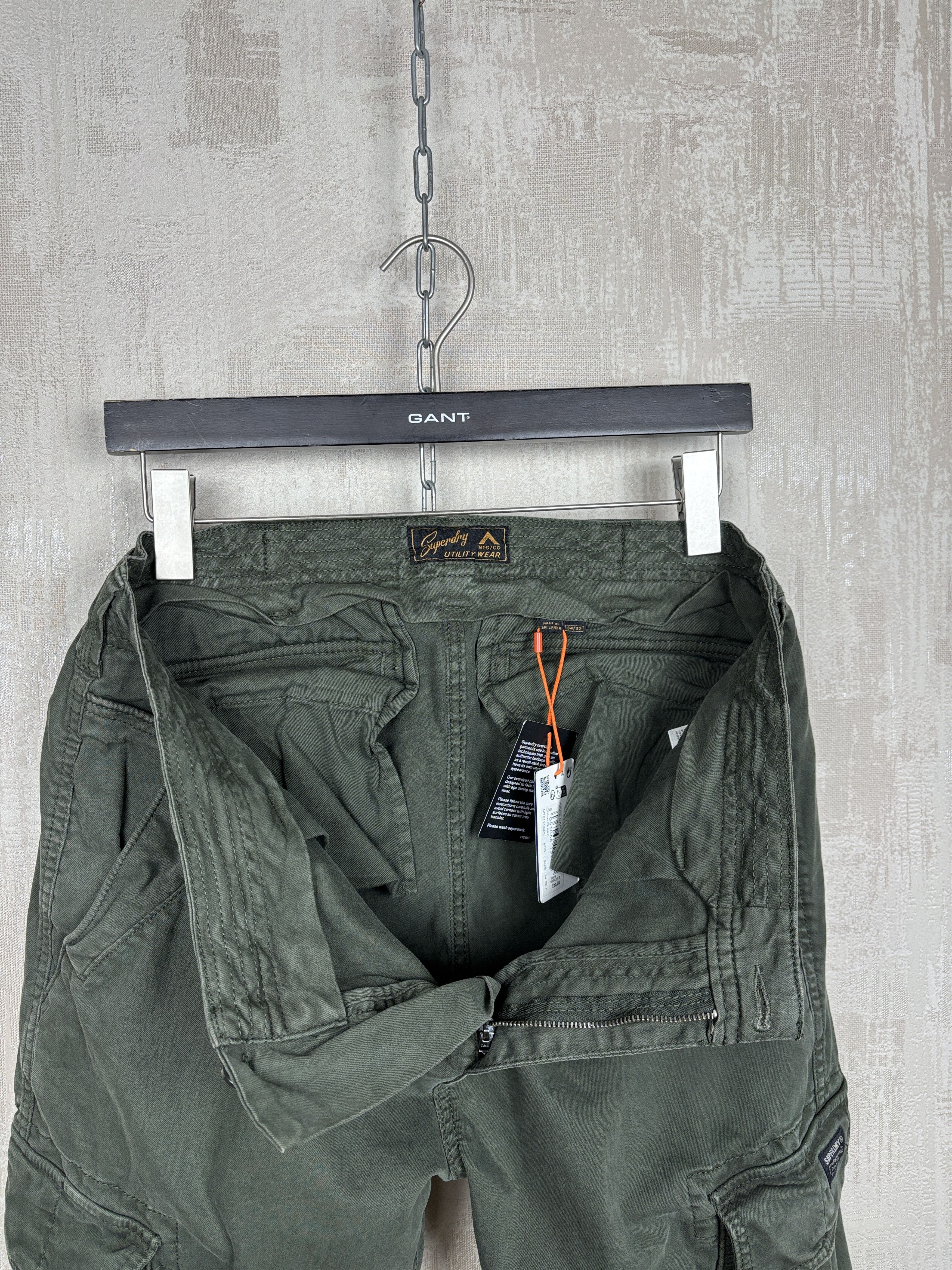 Superdry SuperDry Core Cargo Pants Men's Size W 34 L 32 Slim Fit Size US 34 / EU 50 - 13 Thumbnail