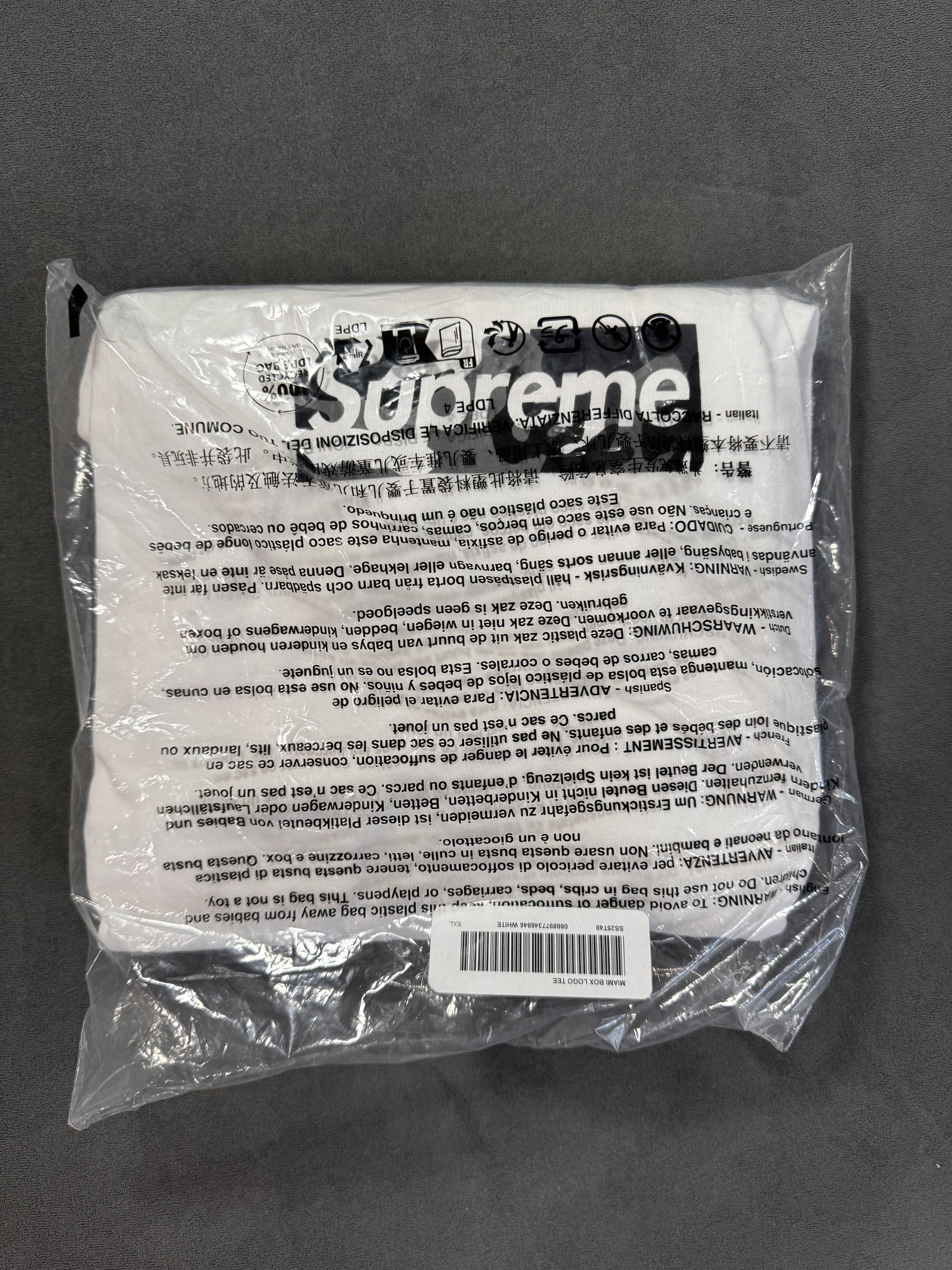 Supreme Supreme Miami Exclusive Box Logo T-Shirt | Grailed