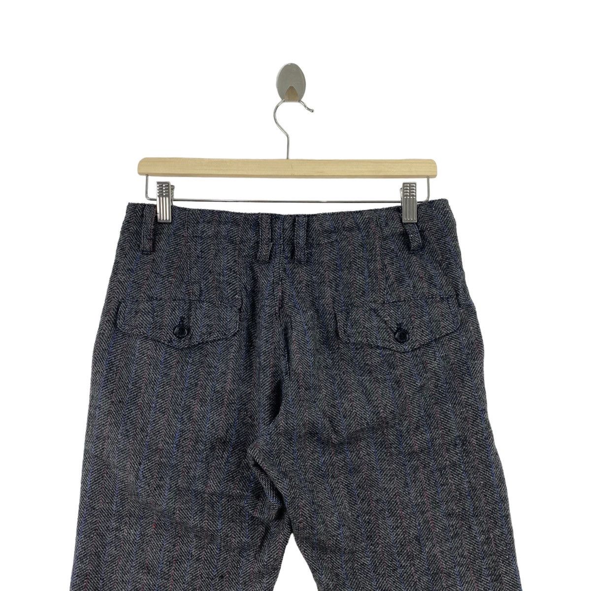 Japanese Brand HANJIRO Japanese Brand Slim Fit Wool Casual Trousers Pant Size US 30 / EU 46 - 4 Thumbnail