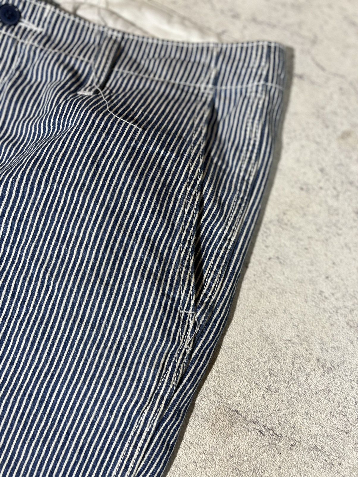 Ne-Net ISSEY MIYAKE - NET-NET Stripe relaxs pants Size US 32 / EU 48 - 4 Thumbnail