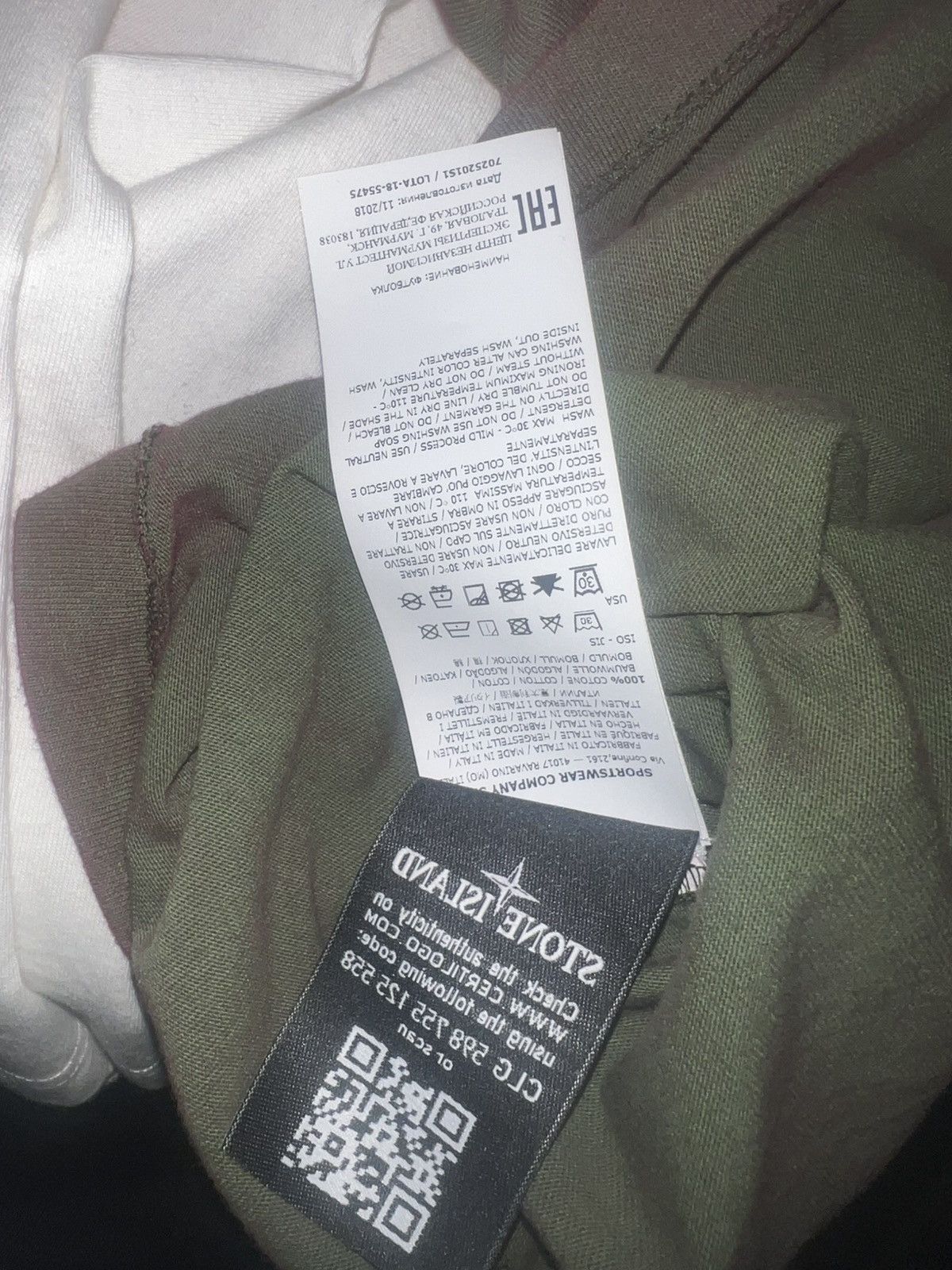 Stone Island Stole island x Supreme shirt Size US L / EU 52-54 / 3 - 9 Thumbnail