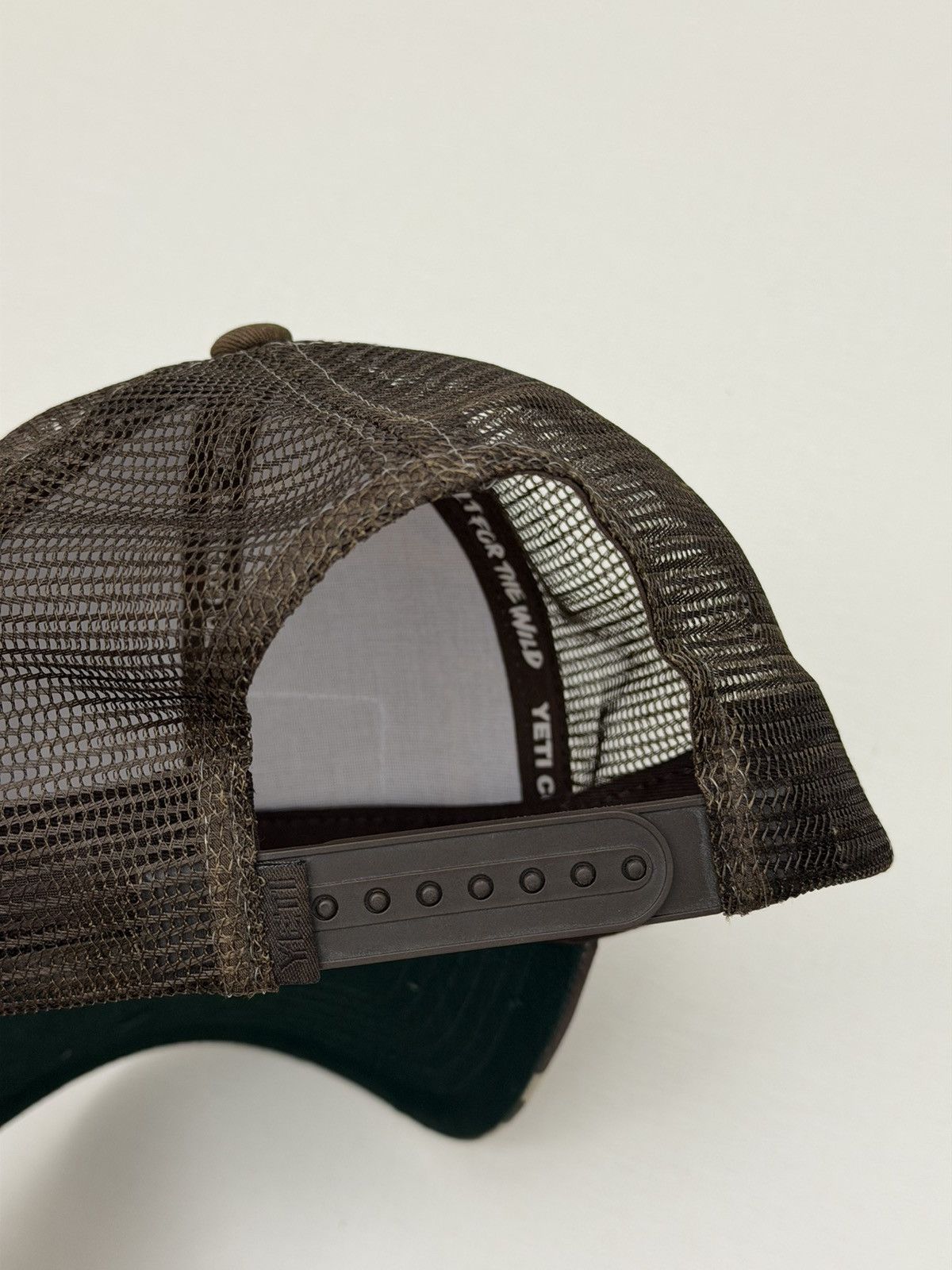 Yeti YETI Coolers Camo Mesh Back Snapback Trucker Hat Brown Size ONE SIZE - 4 Thumbnail