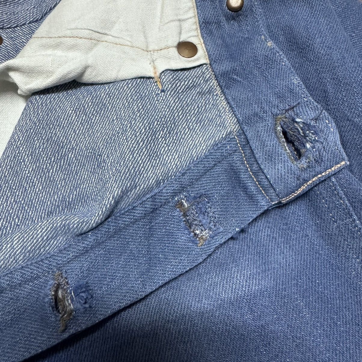 Heller's Cafe × Warehouse Vintage Heller's Cafe Denim Selvedge Jeans Size US 34 / EU 50 - 18 Thumbnail