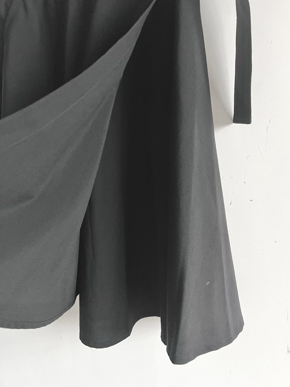 Yohji Yamamoto Yohji Yamamoto Y's - Wool Square Buckle Wrap Skirt Apron Size 30" / US 8 / IT 44 - 3 Thumbnail