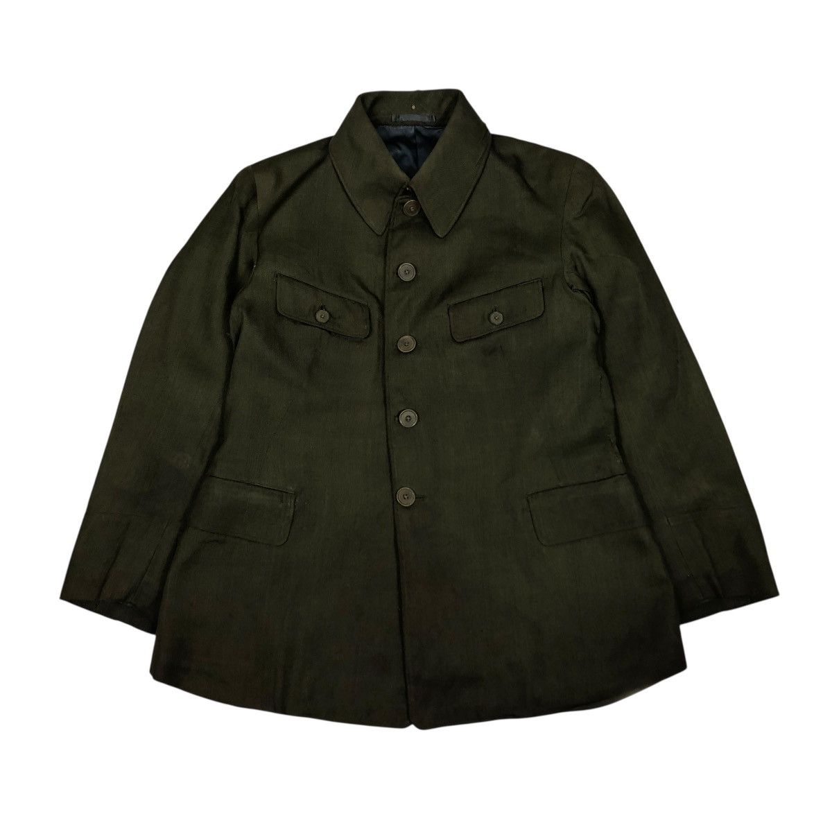 Vintage 🔥VINTAGE CHORE WORK MILITARY JACKET BUTTON BUZZ RICKSONS Size US S / EU 44-46 / 1 - 1 Thumbnail