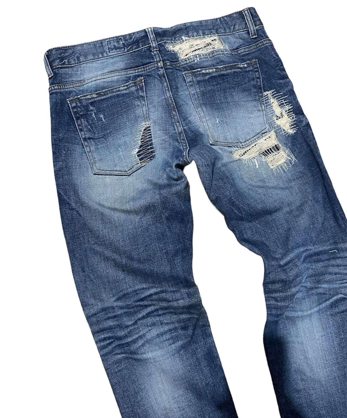 Vintage Crazy Mosquito distressed ripped jeans Size US 33 - 4 Thumbnail