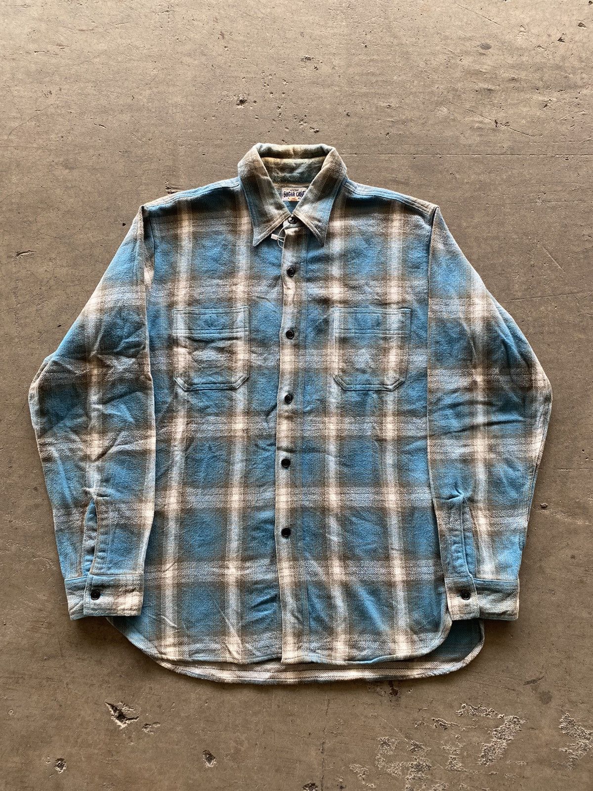 Sugar Cane Sugar Cane Plaid Flannel Shirt Size US M / EU 48-50 / 2 - 1 Thumbnail