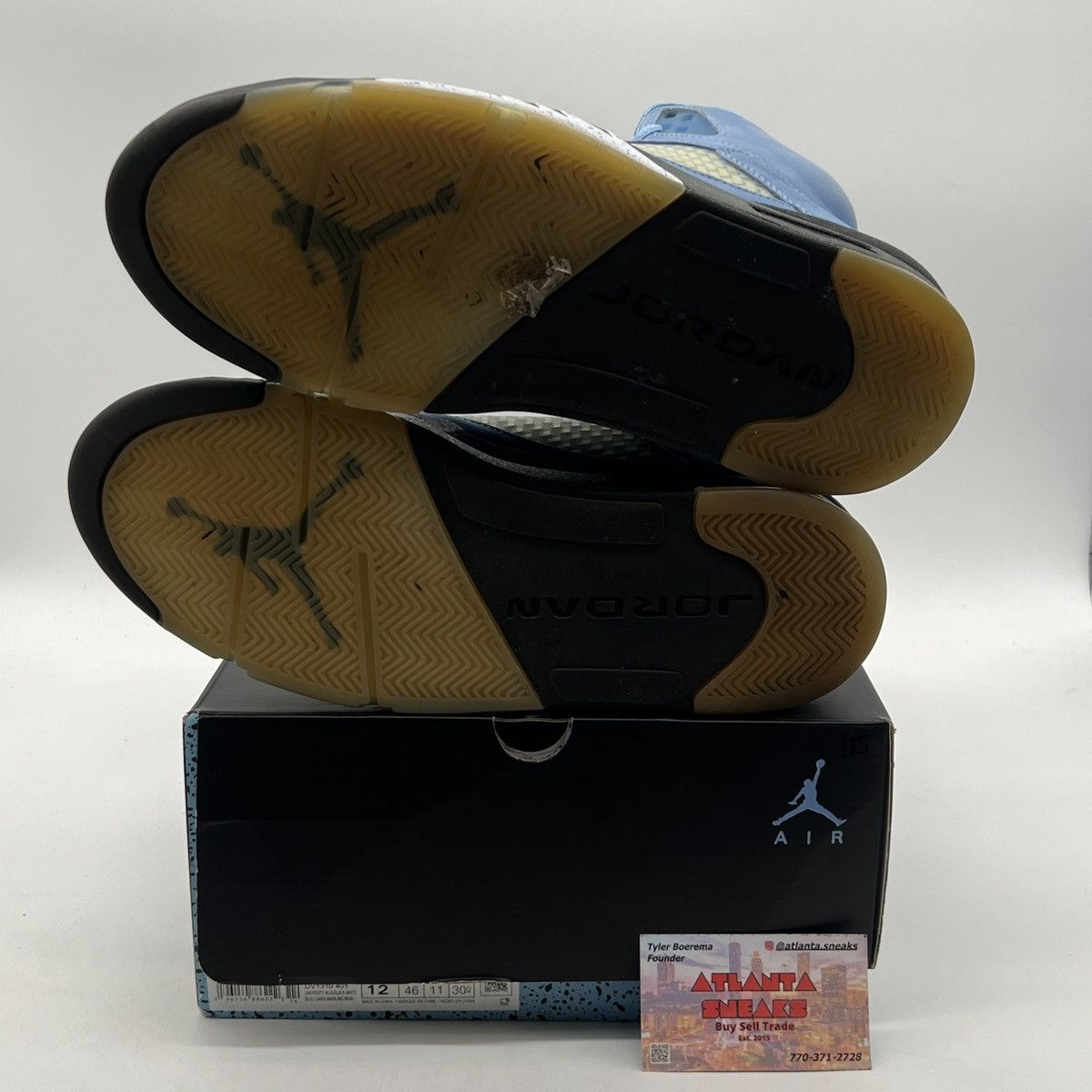 Jordan Brand Air Jordan 5 unc Size US 12 / EU 45 - 8 Thumbnail
