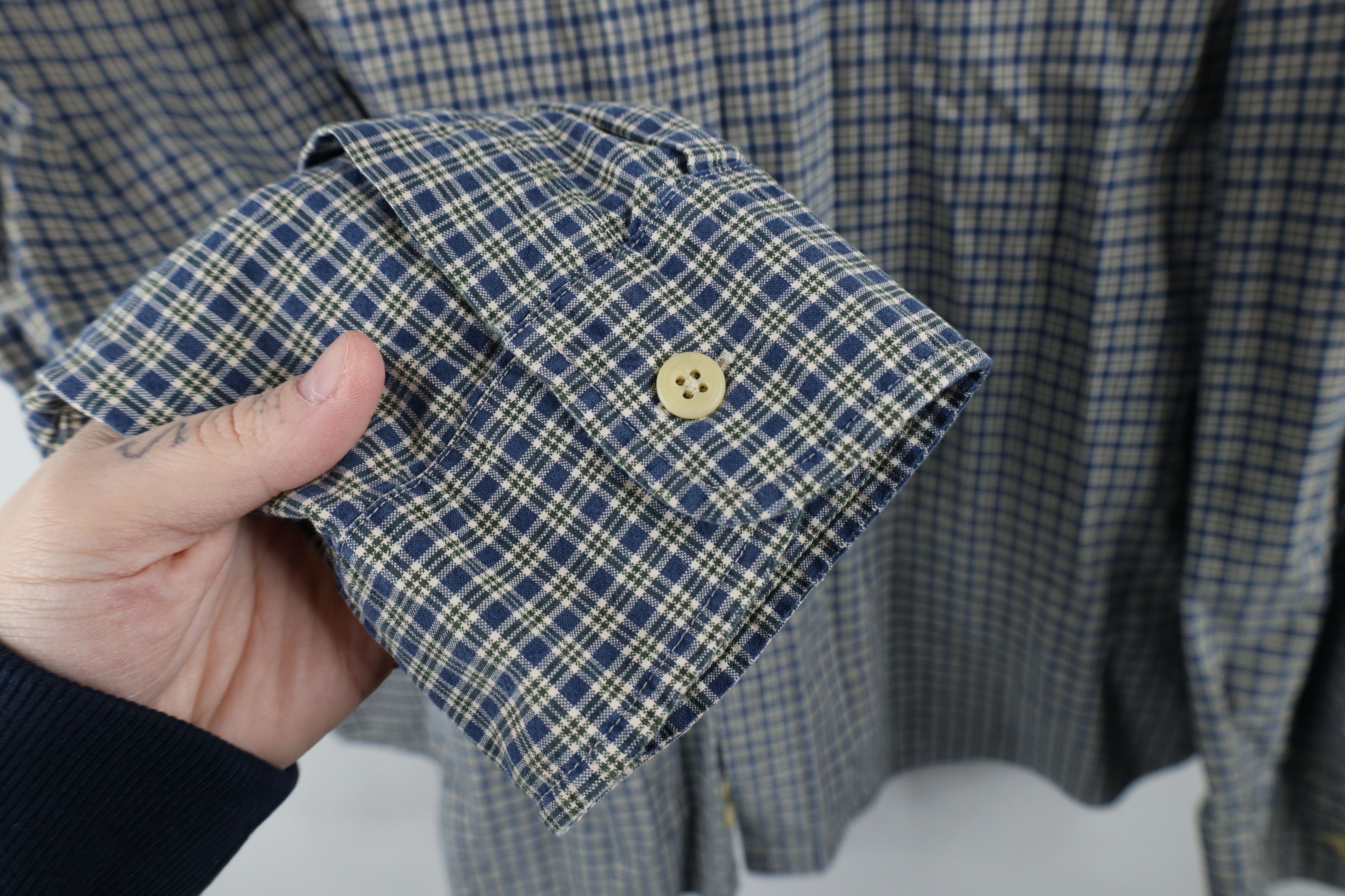 Abercrombie & Fitch × Vintage Vintage 90s Abercrombie & Fitch Collared Button Down Shirt Size US XL / EU 56 / 4 - 6 Thumbnail