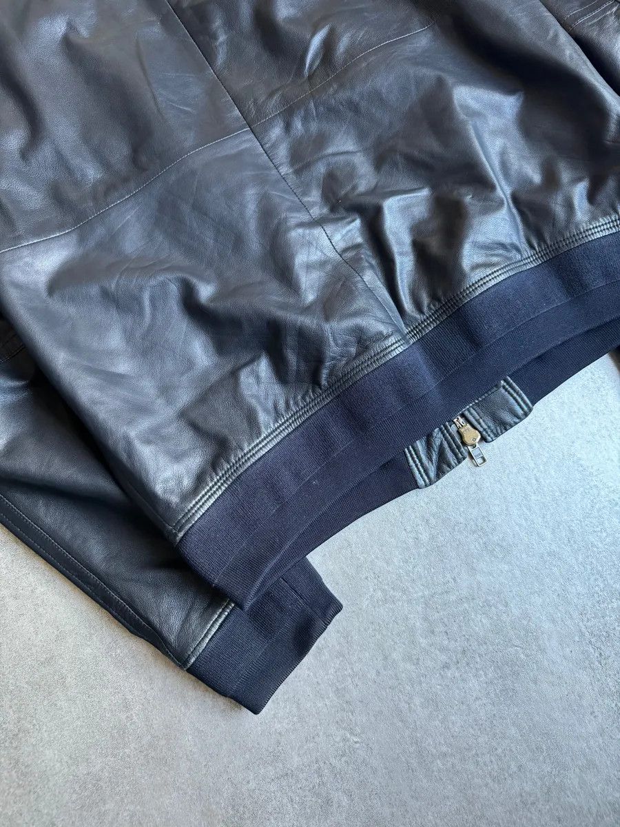 Givenchy SS2013 Givenchy Black Leather Brut Leather Jacket by Riccardo Tisci Size US L / EU 52-54 / 3 - 7 Thumbnail