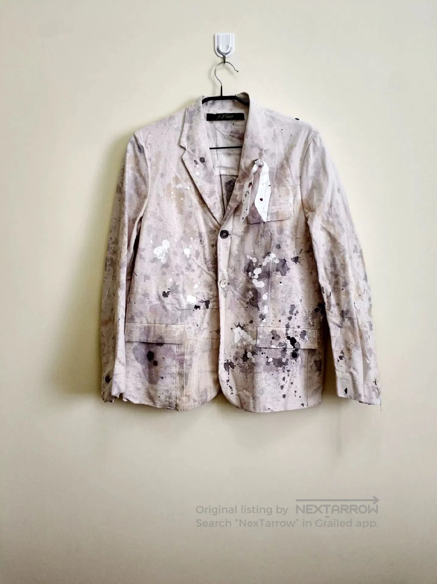 Archivio J.M. Ribot Artistic Italian Craftsmanship Blazer. Size US M / EU 48-50 / 2 - 4 Thumbnail