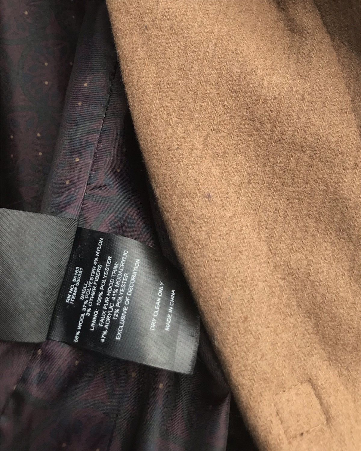 Cole Haan Cole Haan Wool Duffle Coat Size L / US 10 / IT 46 - 13 Thumbnail