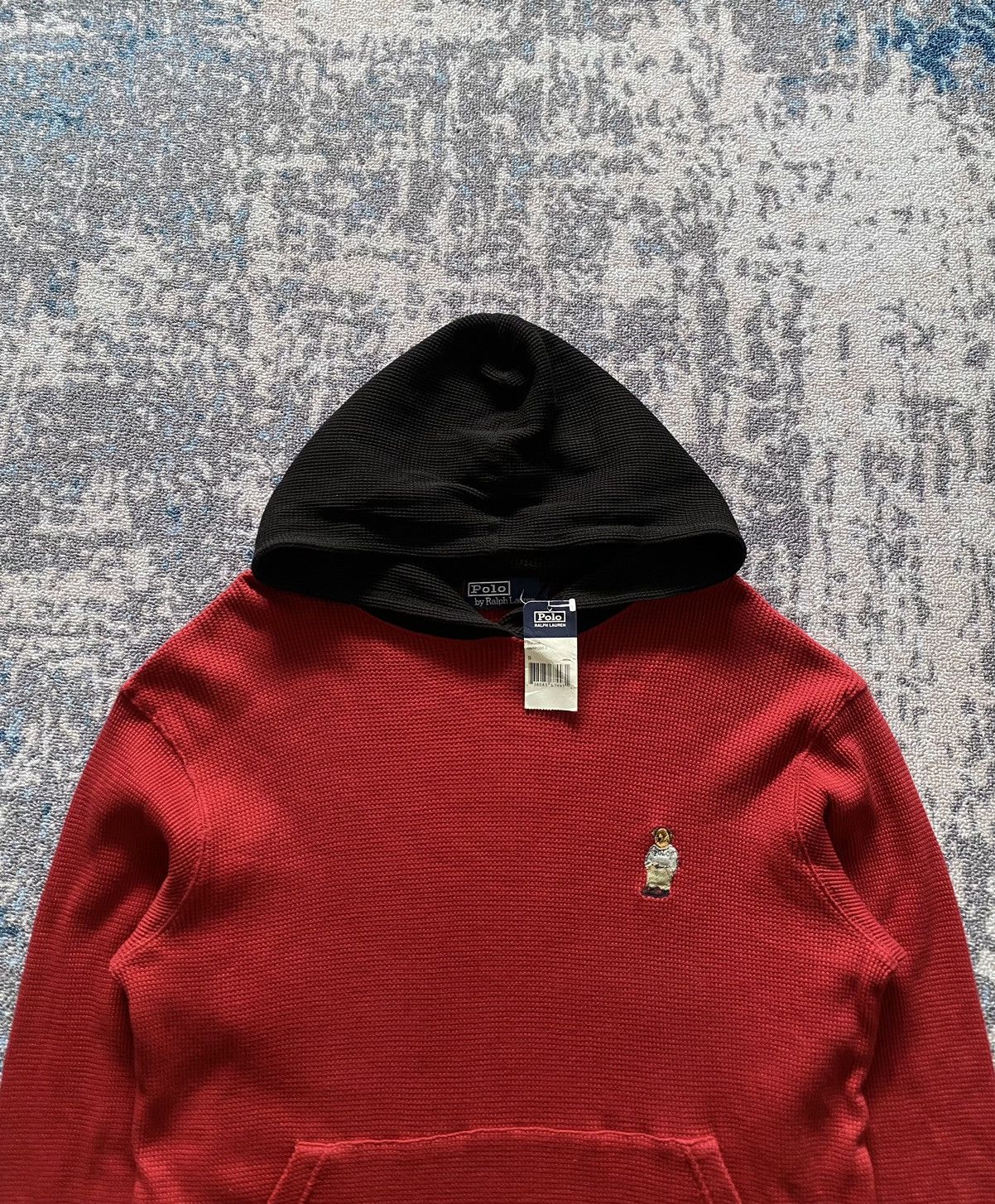 Polo Ralph Lauren × Vintage Vintage Polo Bear Hoodie Size US S / EU 44-46 / 1 - 2 Thumbnail