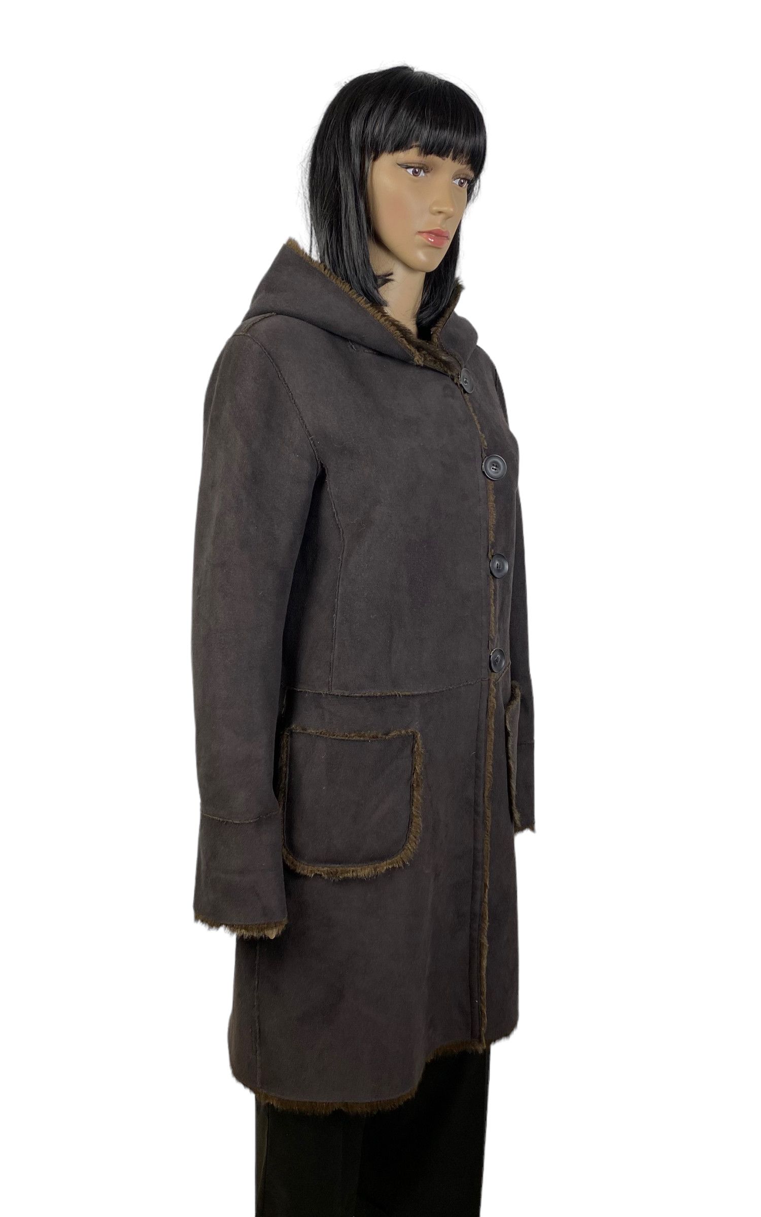 Armani Armani Reversible Faux Fur Coat size US 4 Size S / US 4 / IT 40 - 2 Thumbnail