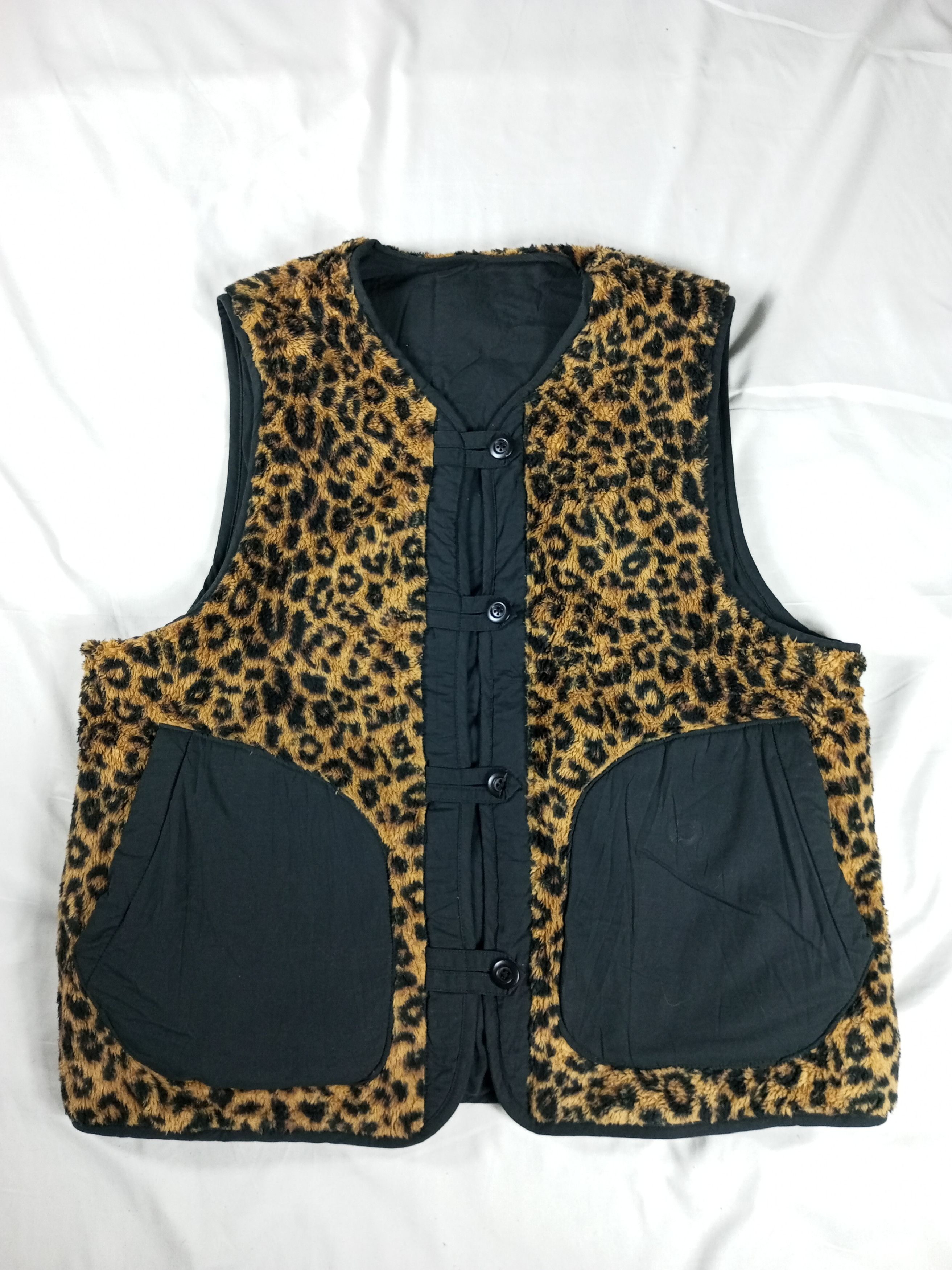 Japanese Brand Freak's Store Reversible vest Japanese brand Size US M / EU 48-50 / 2 - 12 Thumbnail