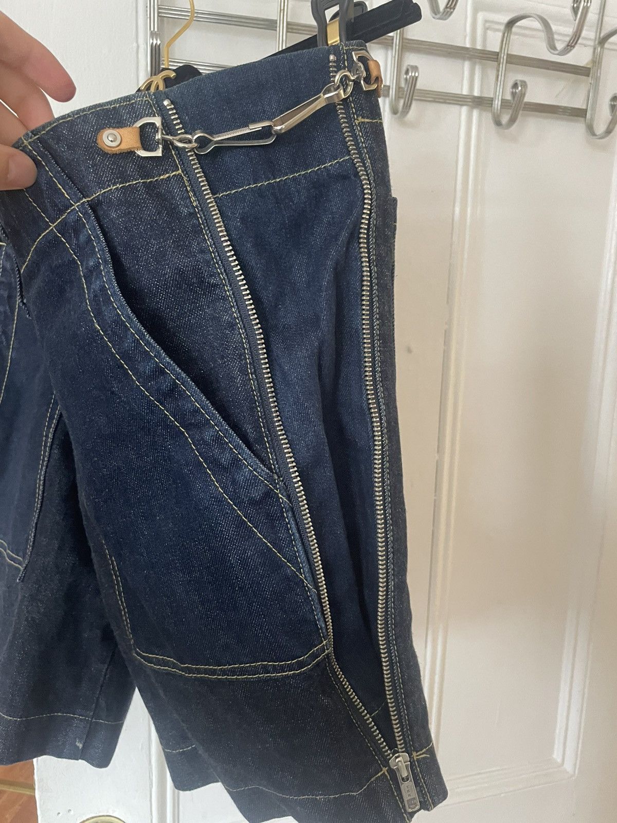 Comme des Garcons Adjustable zipper shorts Size 30" / US 8 / IT 44 - 4 Thumbnail
