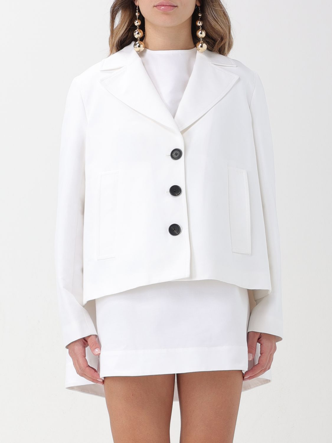 image of Marni Jacket Woman White, Women's (Size XS)