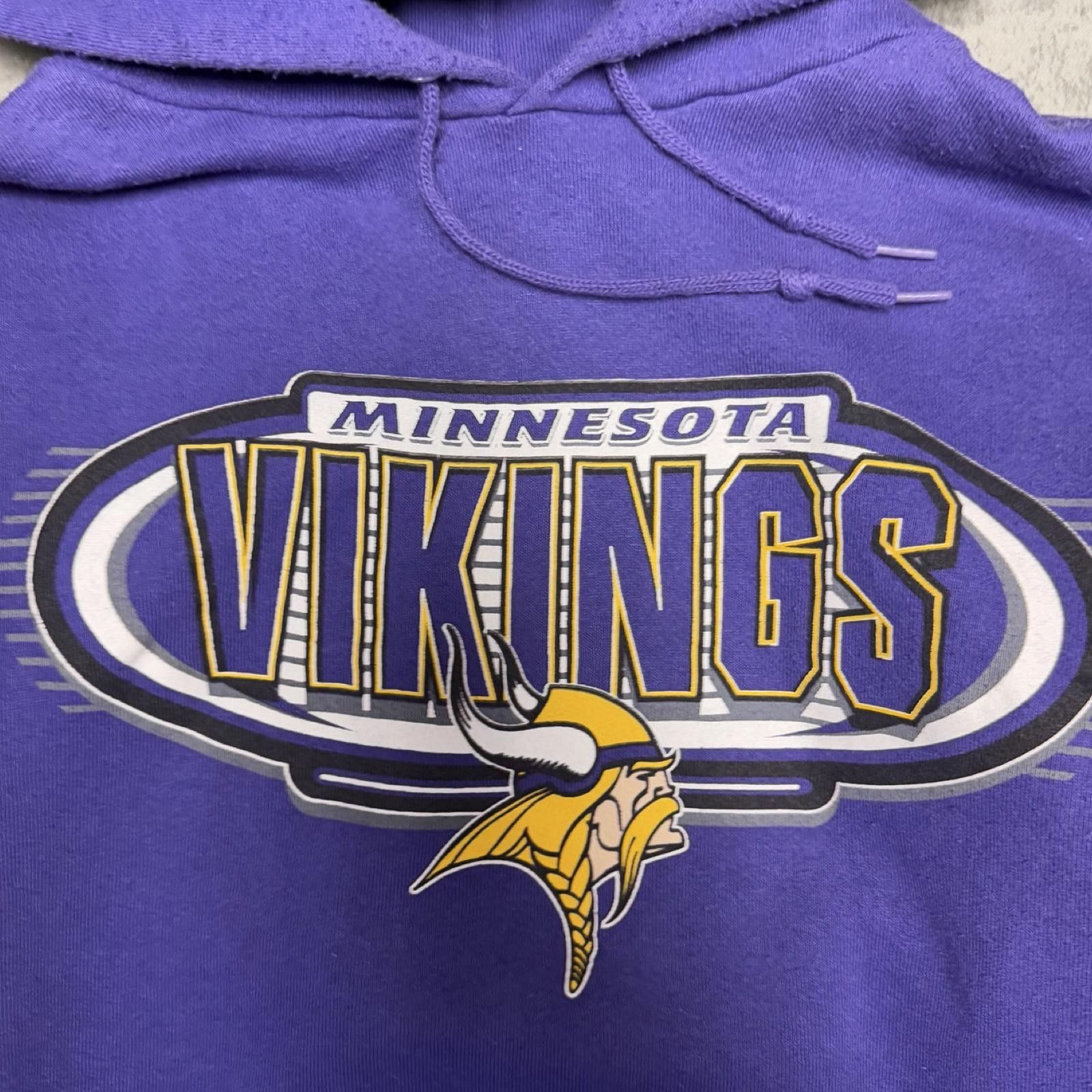 Logo Athletic 90s Minnesota Vikings Hoodie — XL — Size US XL / EU 56 / 4 - 2 Thumbnail