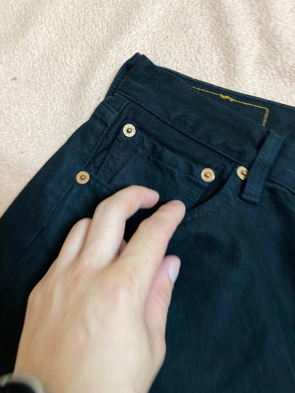 Levi's × Vintage Vintage Levis 501 Y2K Baggy Denim Distressed 90s Jeans Size US 30 / EU 46 - 8 Thumbnail